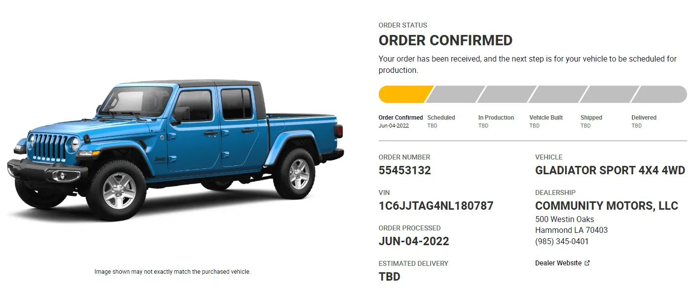 Jeep Gladiator Just Ordered? Check in HERE! 1654622010646