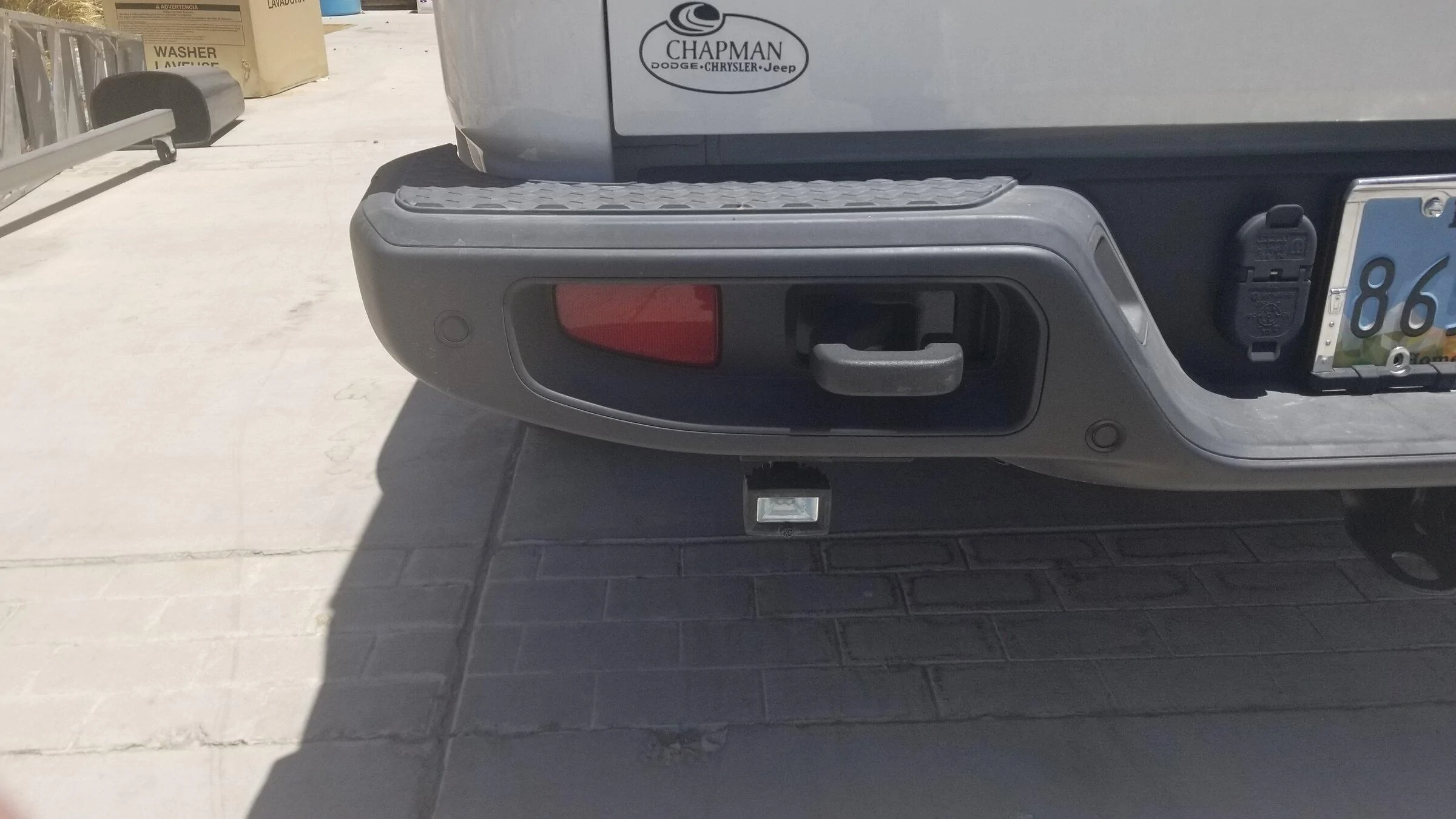 Jeep Gladiator Disabling back up camera warning alarm 20220607_130322