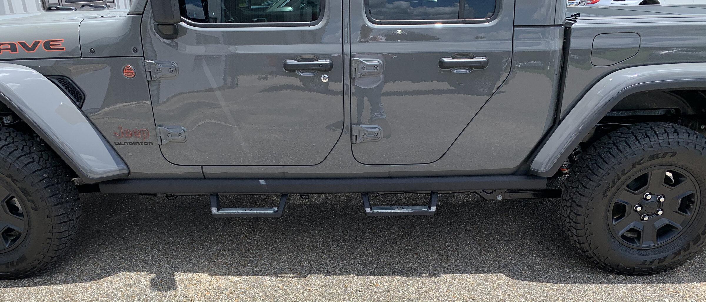 Jeep Gladiator Modified OEM Rock Rails 3EE857DE-47DF-45D0-A503-6056349B0E82