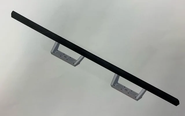 Jeep Gladiator Modified OEM Rock Rails rail