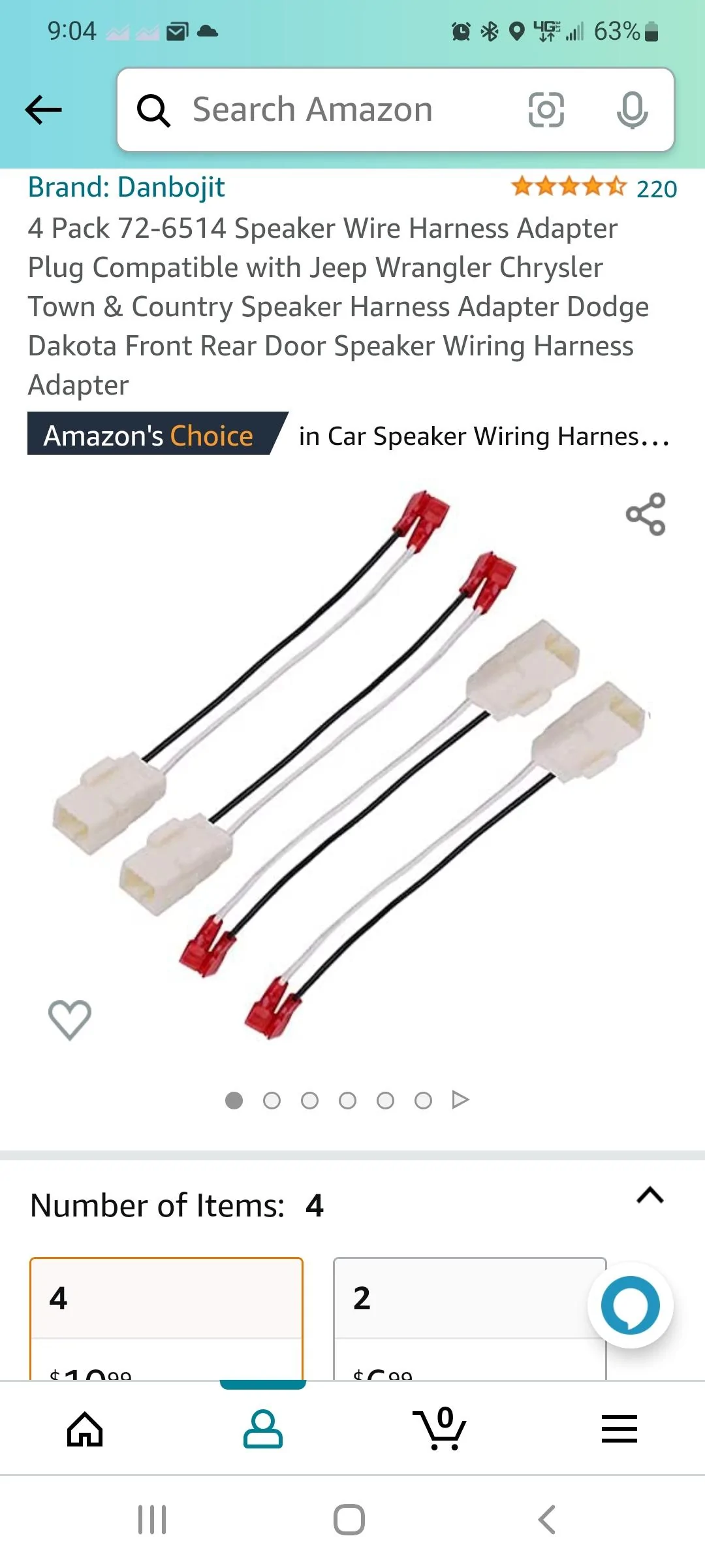 Jeep Gladiator Anybody upgrade the roll bar speaker on there alpine Upgraded stereo Screenshot_20220608-090403_Amazon Shopping