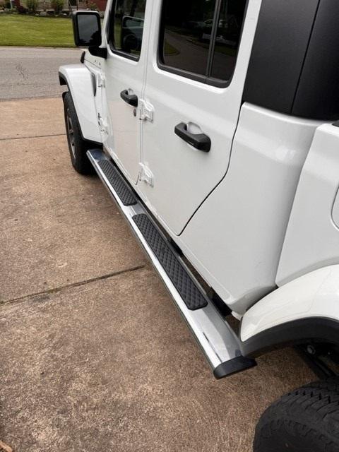 Jeep Gladiator Gladiator OEM side steps, chrome - $100 obo JEEP STEPS 1
