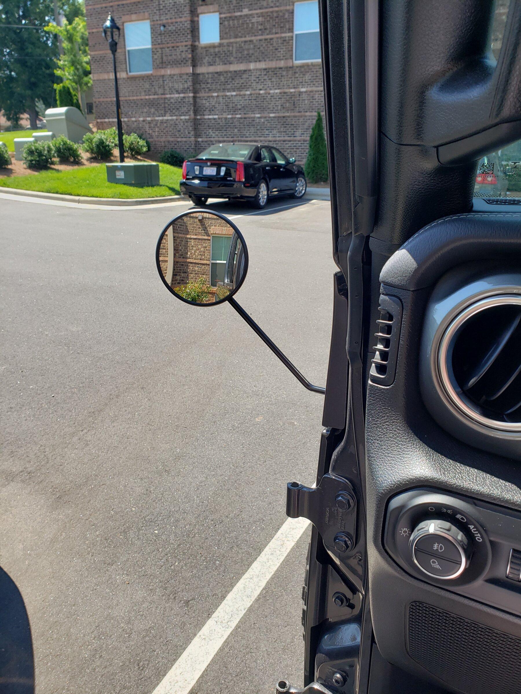 Jeep Gladiator $4 mirrors, couldn't be happier.  Don't pay more. 20220601_105040