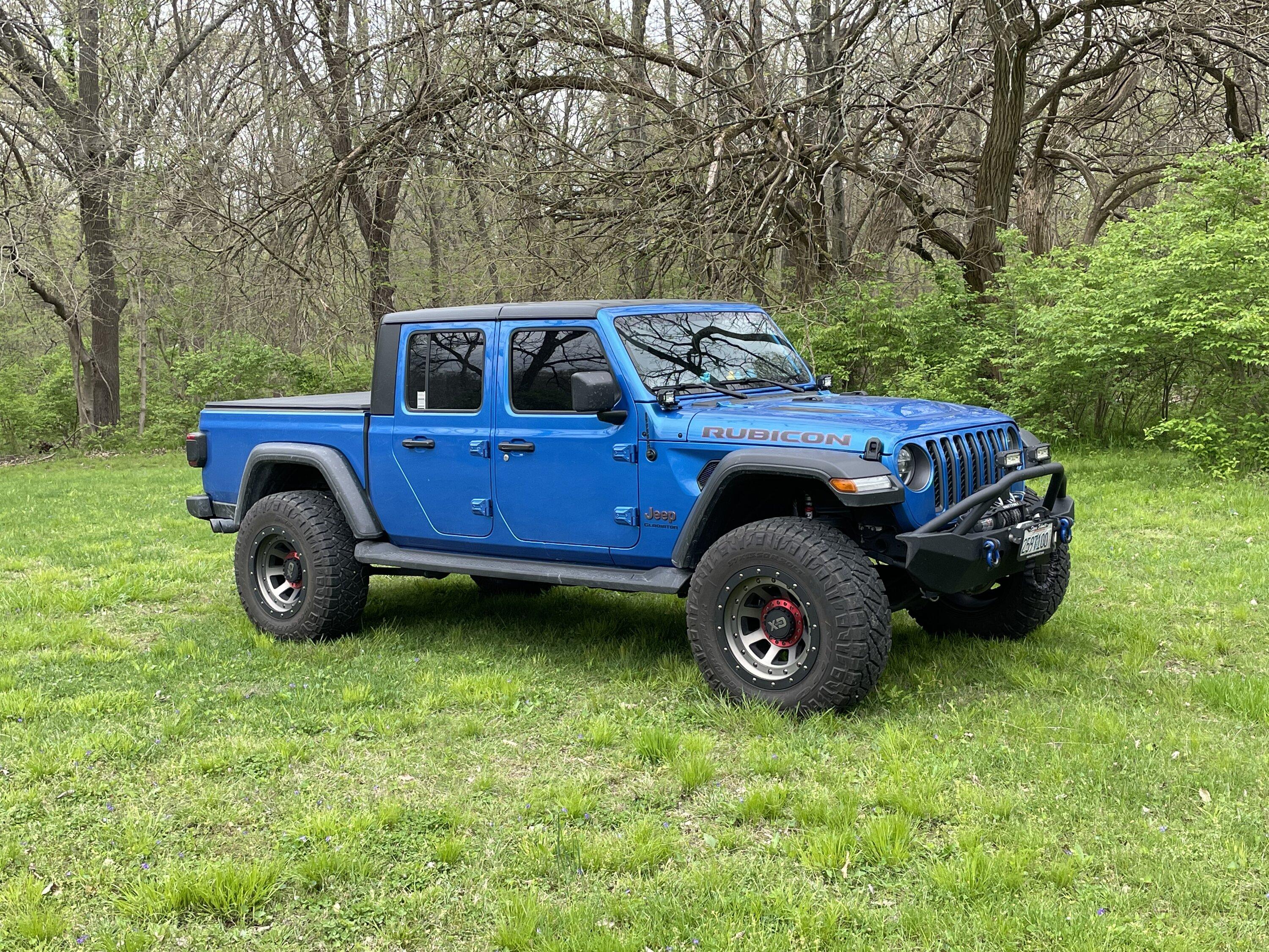 Jeep Gladiator Lets see the spacer lifts BE4C95BD-AB48-426E-A5A5-AD866BE2742B