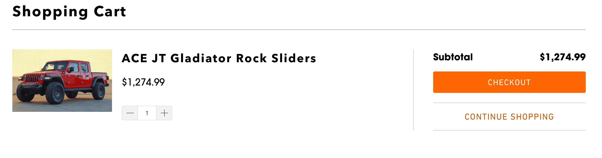 Jeep Gladiator ACE Engineering JT Rock Sliders - $800 Screen Shot 2022-06-10 at 13.04.19