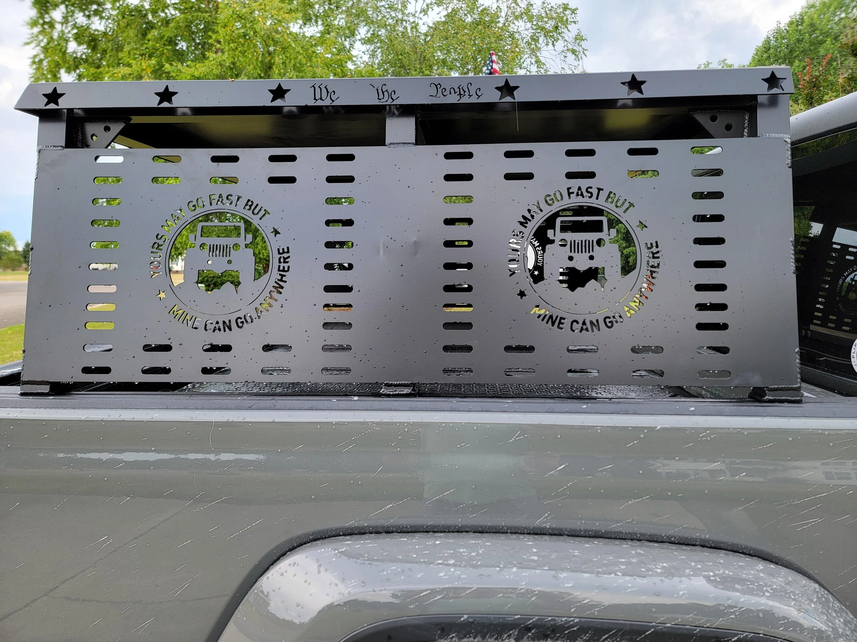 Jeep Gladiator Custom Bed Rack 20220609_153739