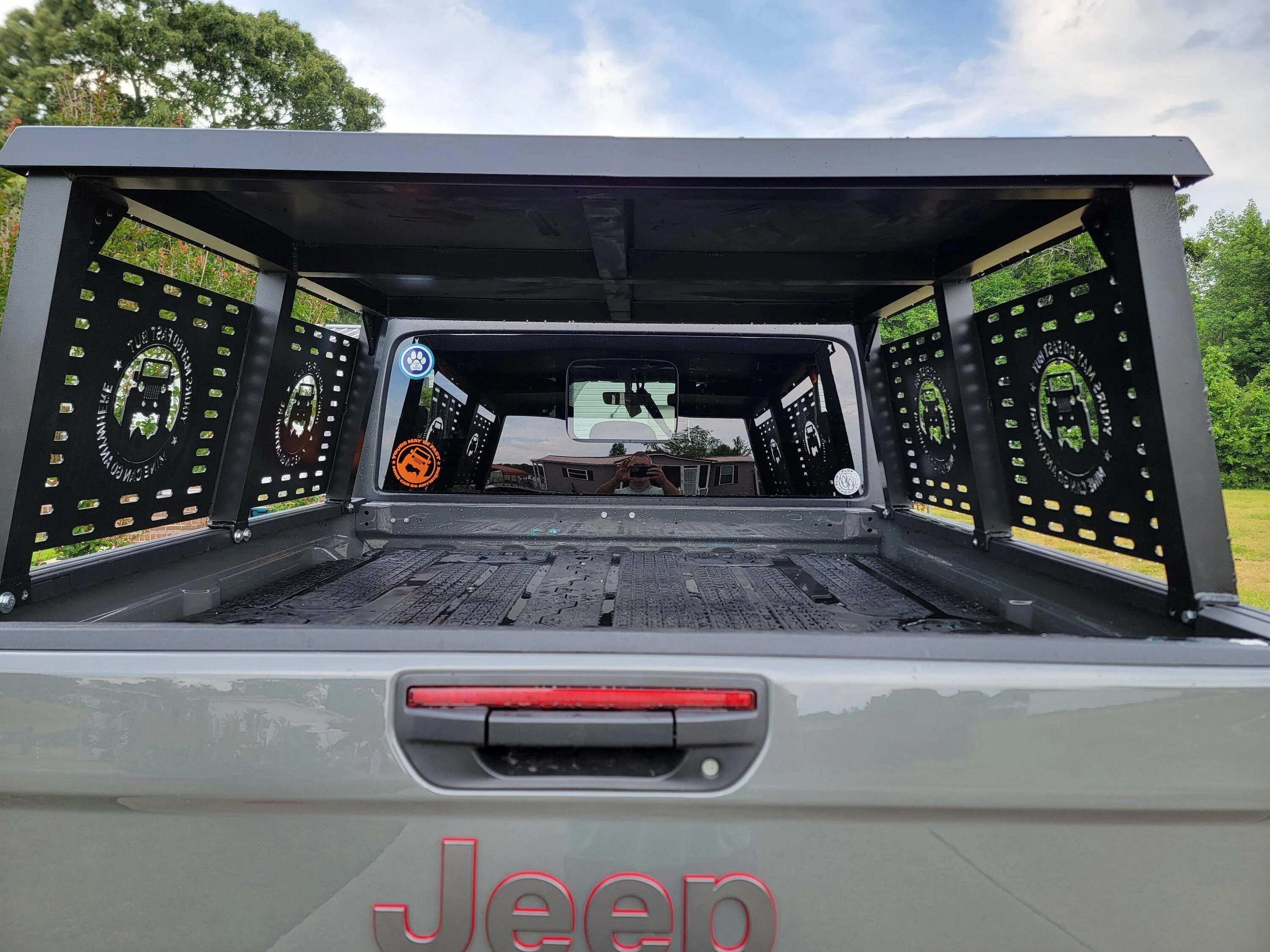 Jeep Gladiator Custom Bed Rack 20220609_153800