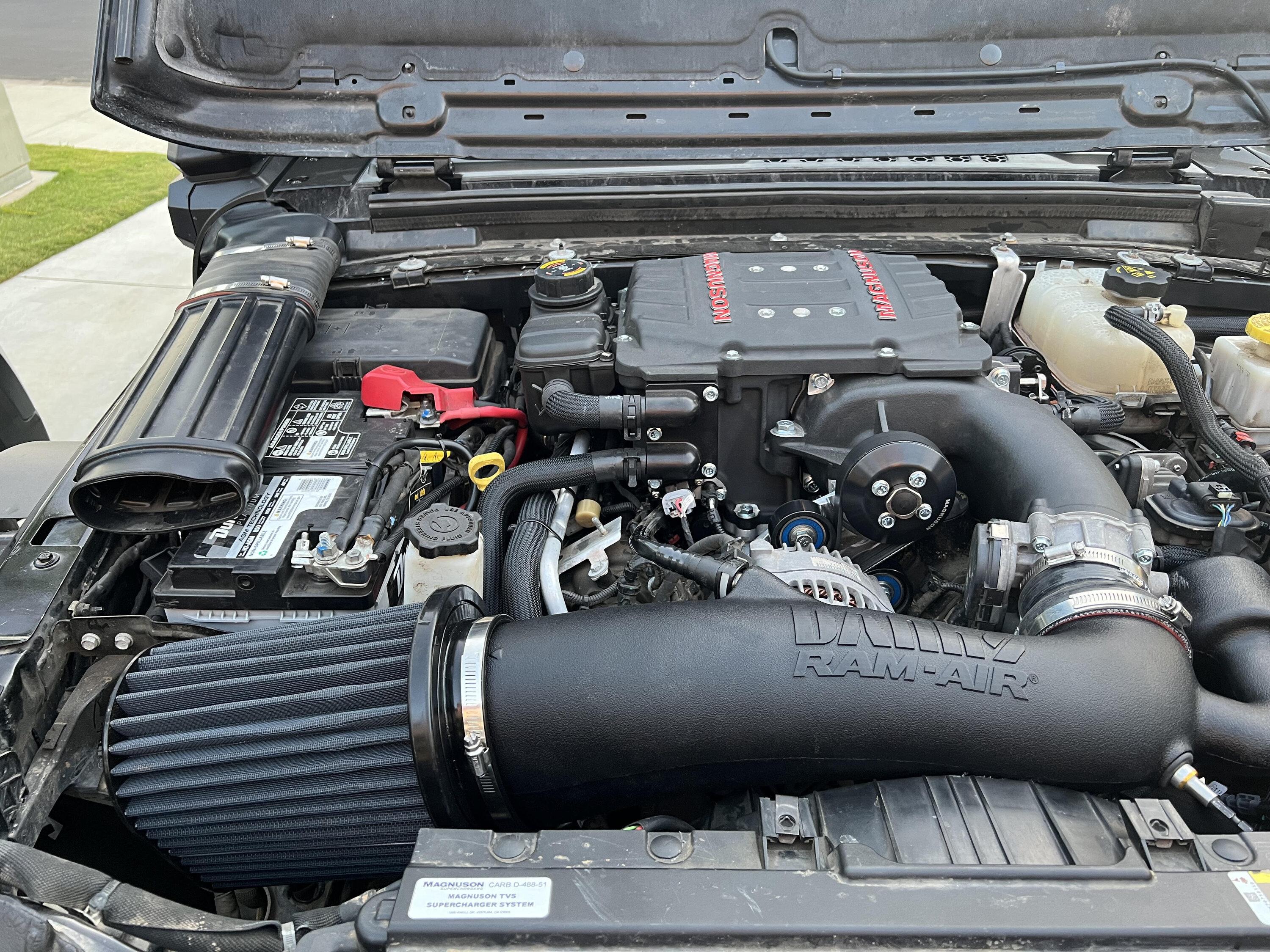 Jeep Gladiator Cold air intake. What are the pros and cons? enginebay2