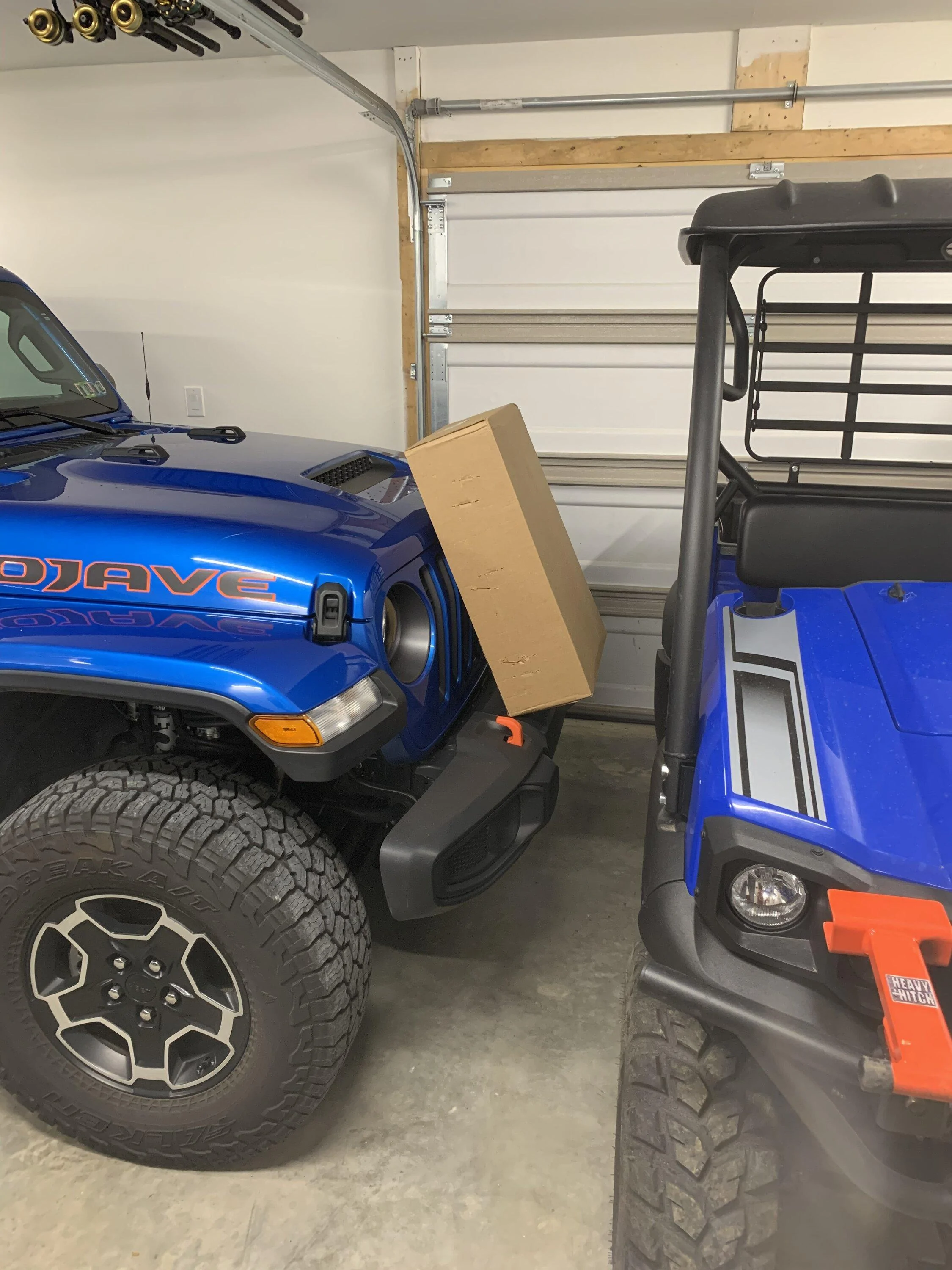 Jeep Gladiator Install 9000 lb. Warn winch on Mojave  plastic bumper, record time and zero sag! 599A075A-1C75-4AEB-B7D4-05A65575ADDF
