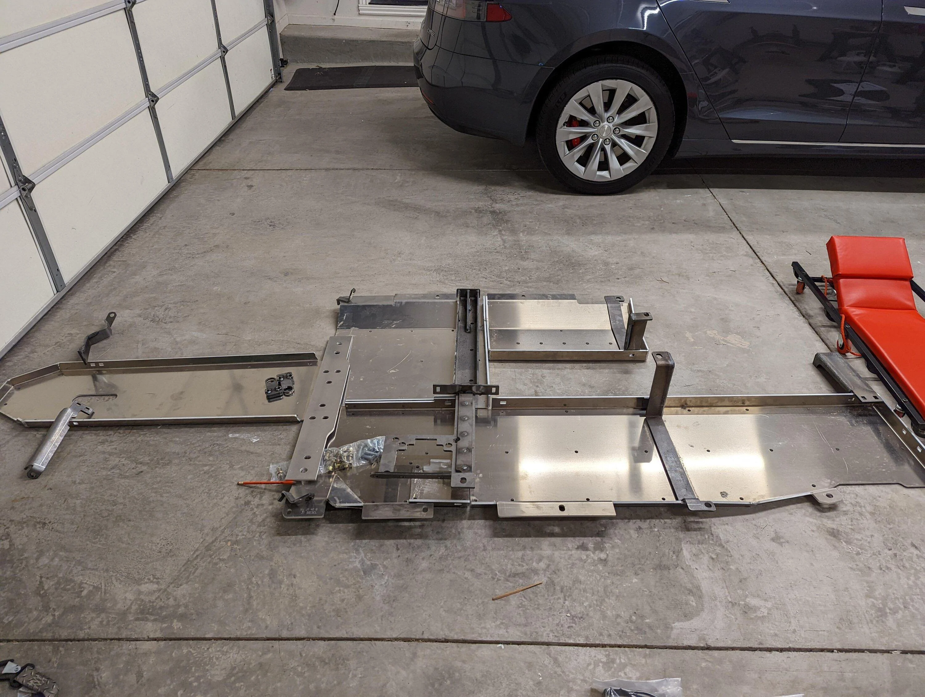 Jeep Gladiator Next Venture Motorsports EcoDiesel Aluminum Belly Skids - $1500 OBO PXL_20220611_204331018 - Copy