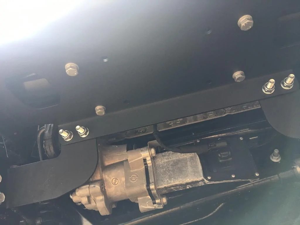 Jeep Gladiator Step by step, with photos, how to install a Warn winch on a Jeep Gladiator, using STOCK plastic bumper. IMG_5233-XL