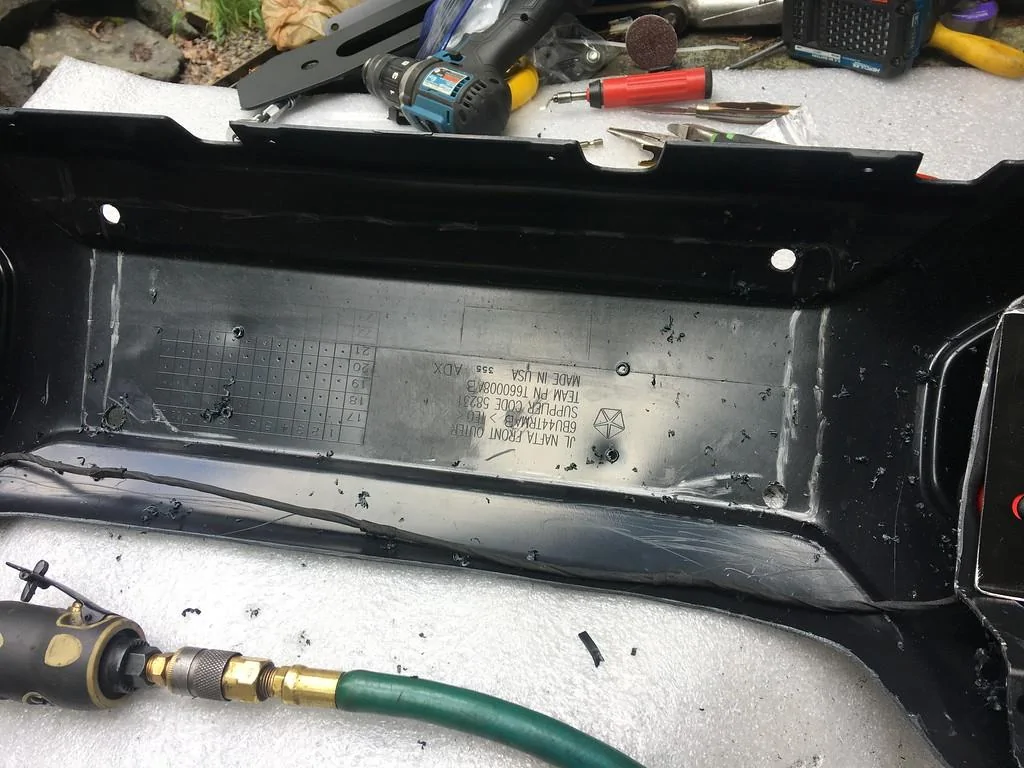 Jeep Gladiator Step by step, with photos, how to install a Warn winch on a Jeep Gladiator, using STOCK plastic bumper. IMG_5264-XL
