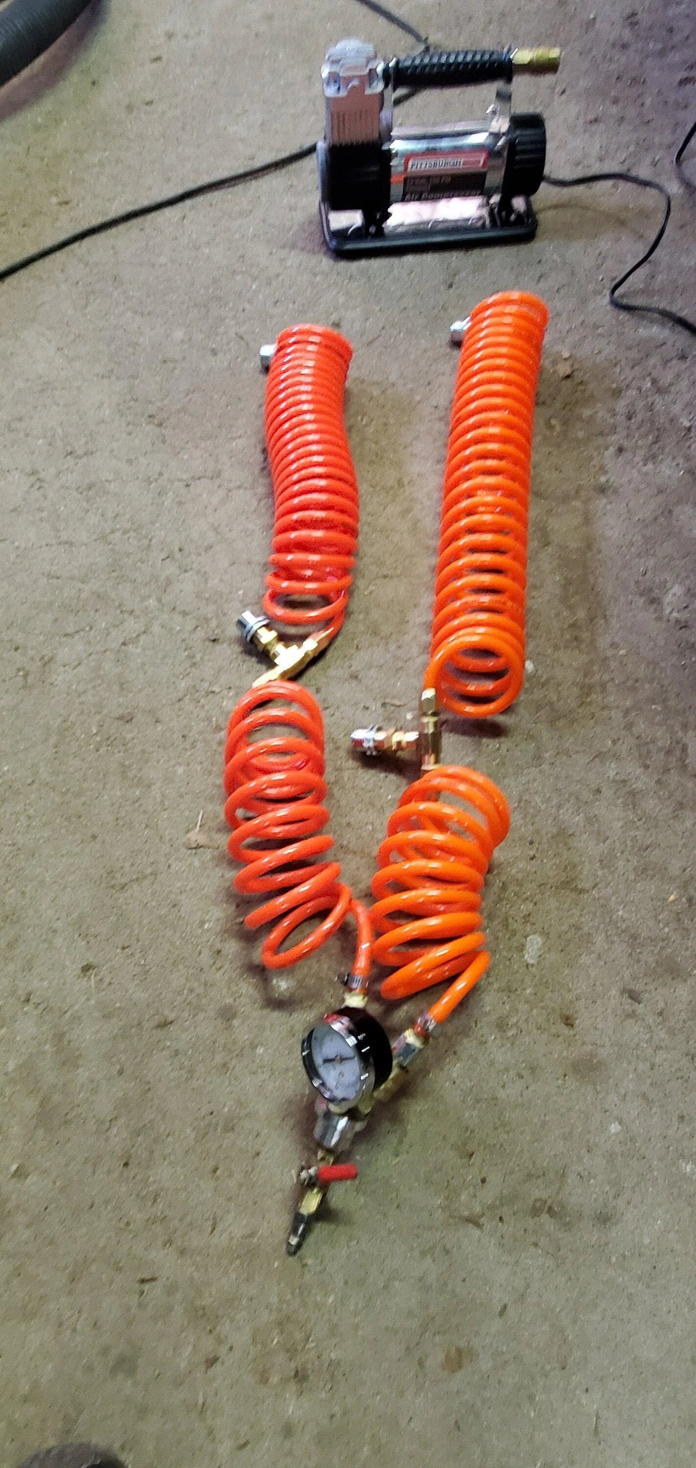 Jeep Gladiator DIY 4 tire air up/down system question...use a safety exhuast coupler?? 20210109_162225