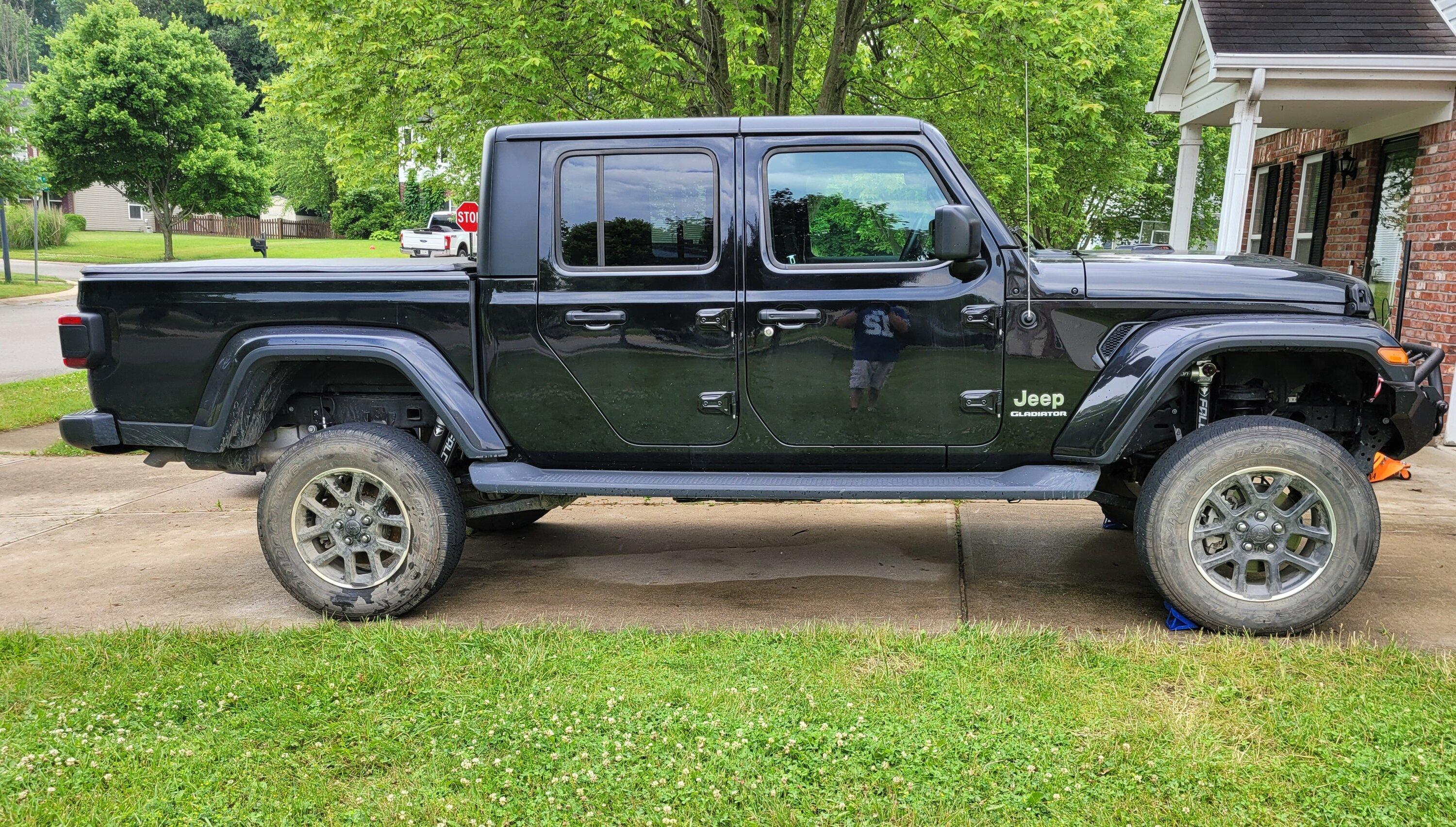 Jeep Gladiator Went for 3.5" lift, ended up at 6". Drive shaft? 20220612_155814