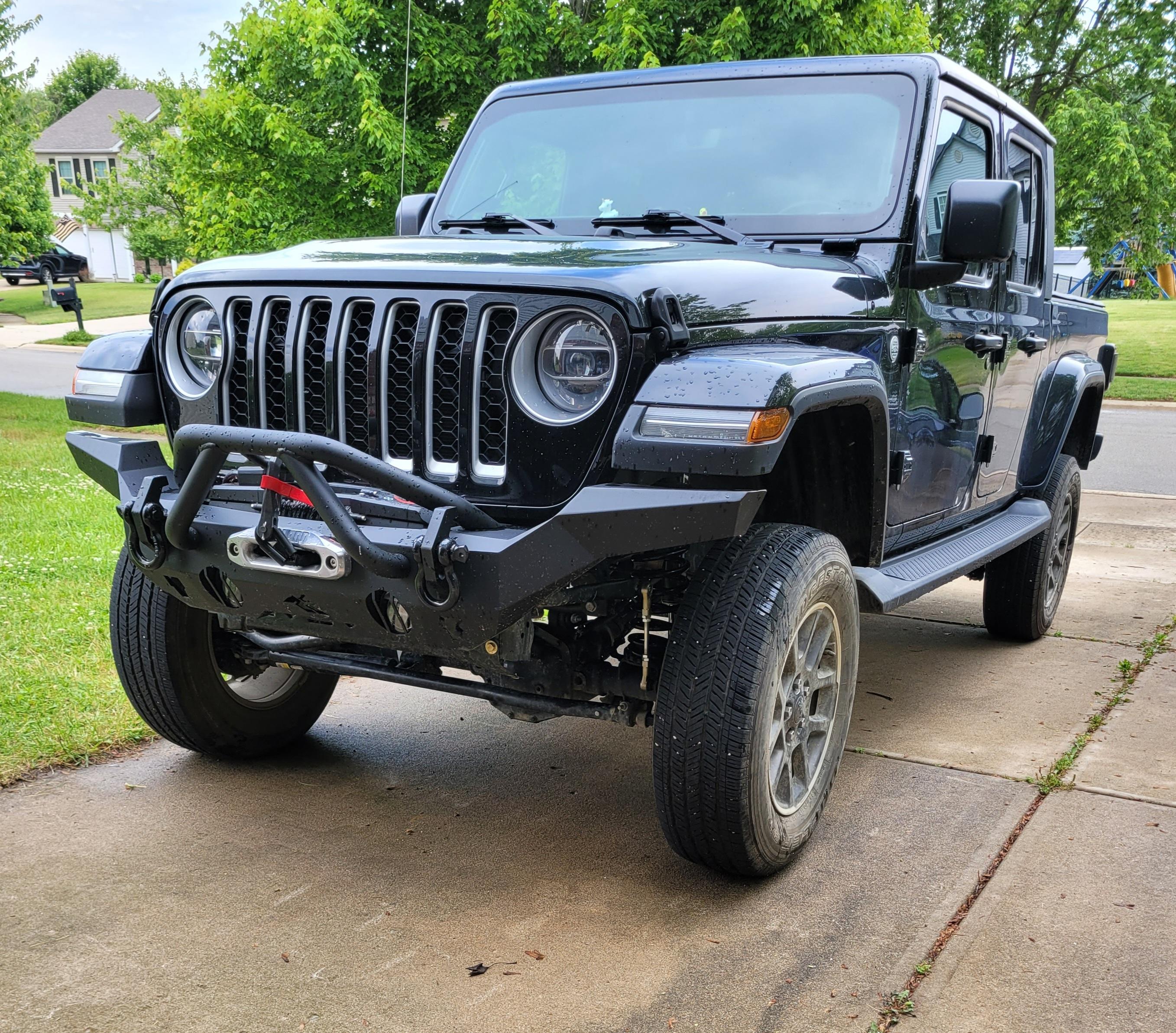 Jeep Gladiator Went for 3.5" lift, ended up at 6". Drive shaft? 20220612_155739