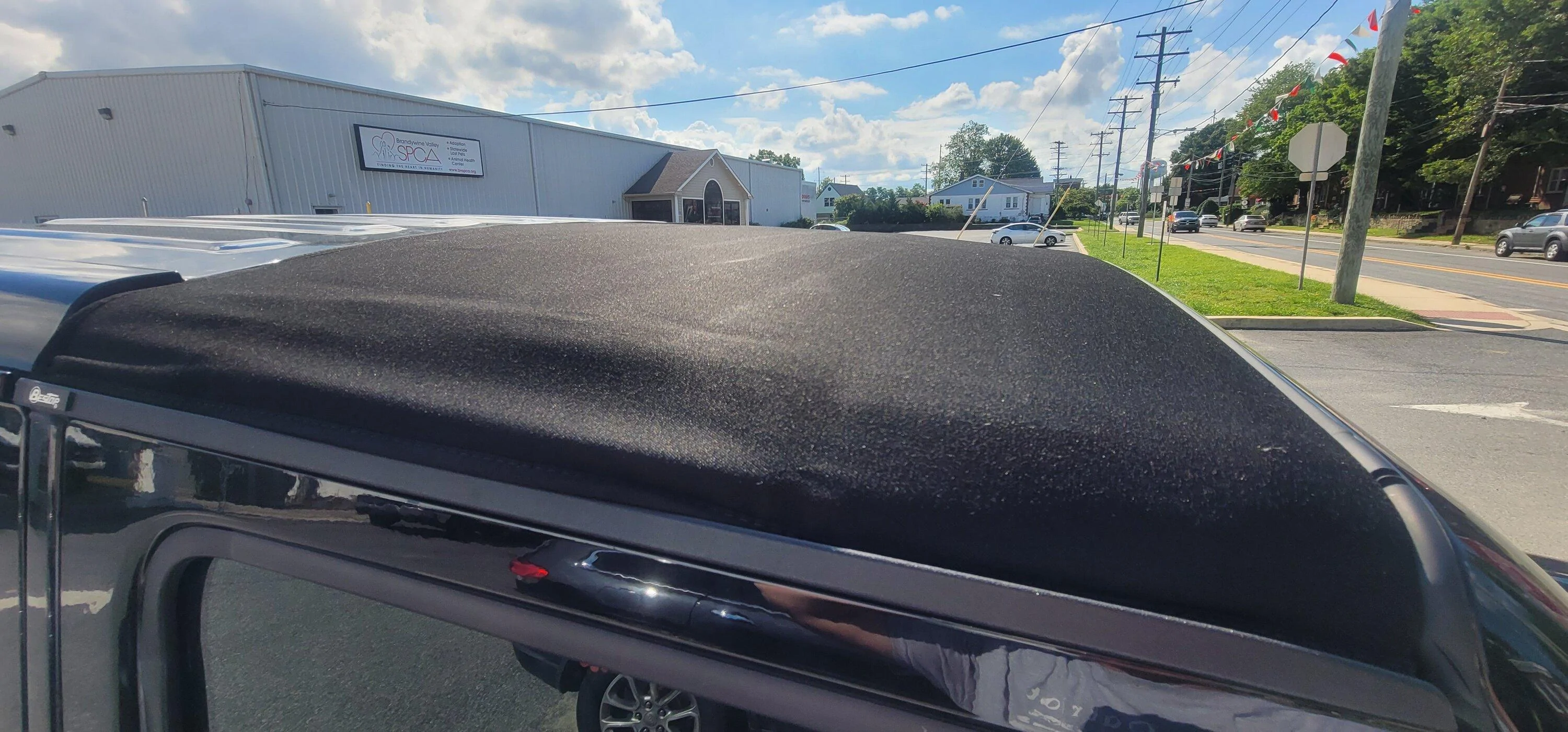 Jeep Gladiator Black Twill Sunrider for Hardtop 20220612_162823