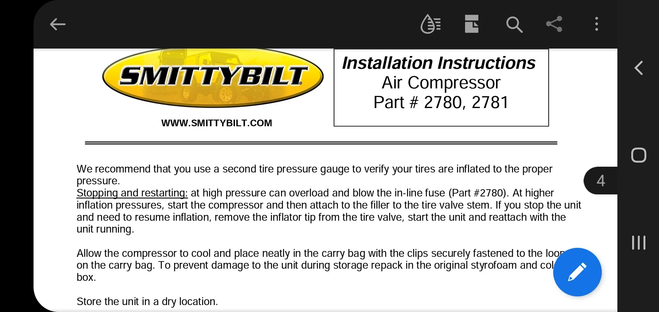 Jeep Gladiator DIY 4 tire air up/down system question...use a safety exhuast coupler?? Screenshot_20220613-082904_Acrobat for Samsung