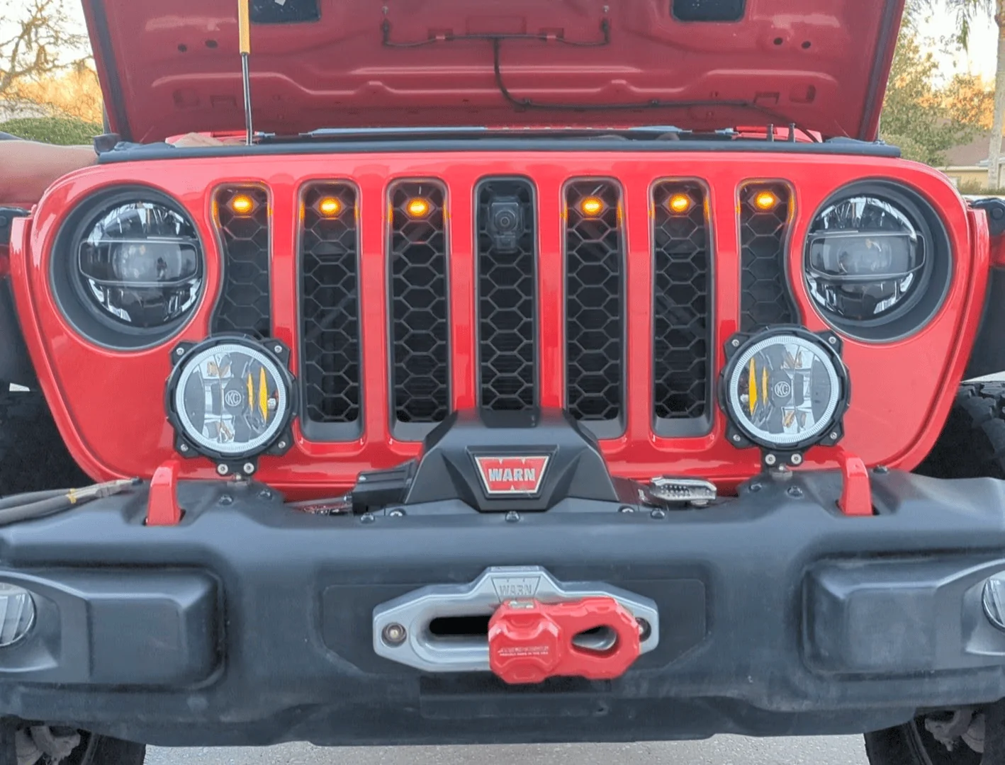 Jeep Gladiator Warn winch plate #101255 with a FACTORY steel Rubicon front bumper? YES, it can be done THANKS for the information 1655151995088