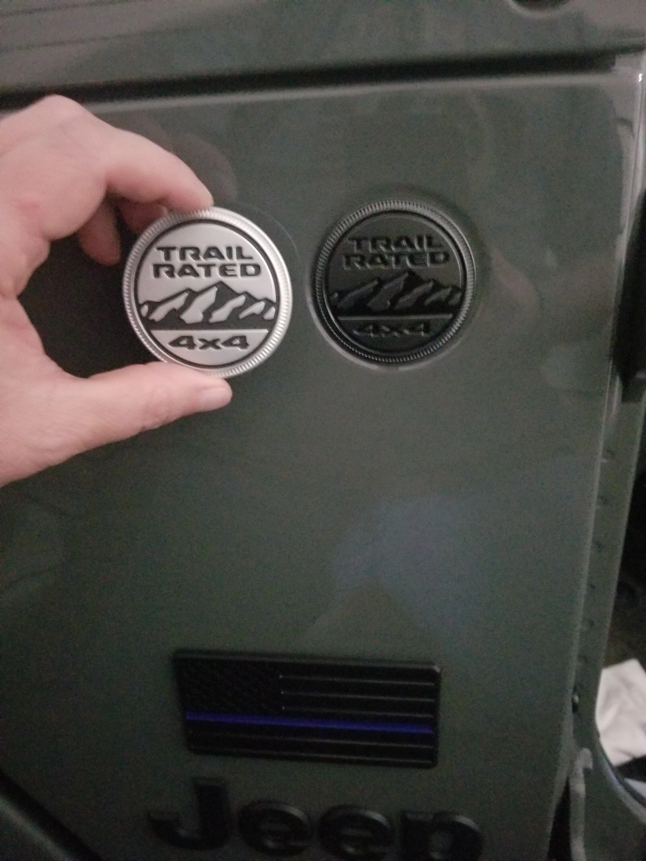 Jeep Gladiator How do I level this desert rated badge? 20210429_011902