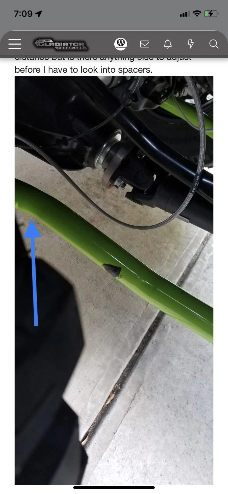 Jeep Gladiator Tires rubbing on new control arms. AAC0A8BA-207C-4944-AD3E-1C122D1D2B91