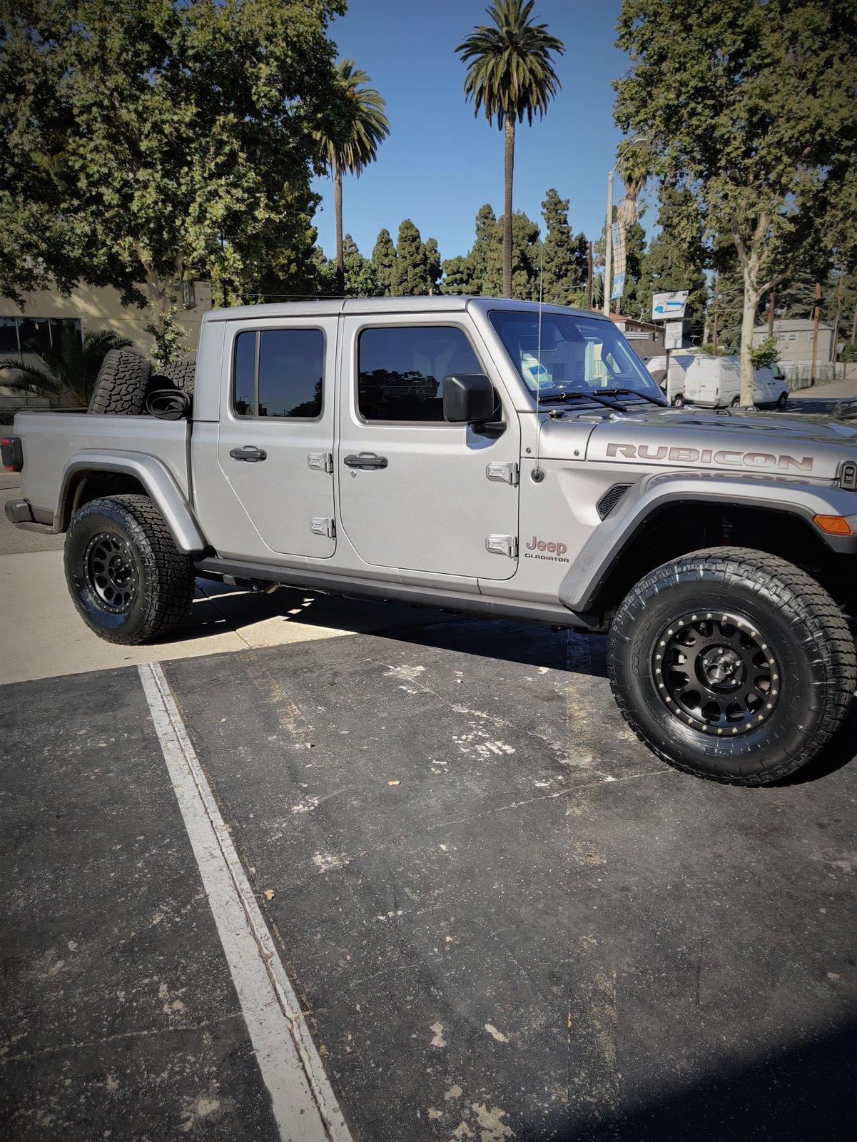 Jeep Gladiator My Billet Silver JT Build IMG_20190718_171031