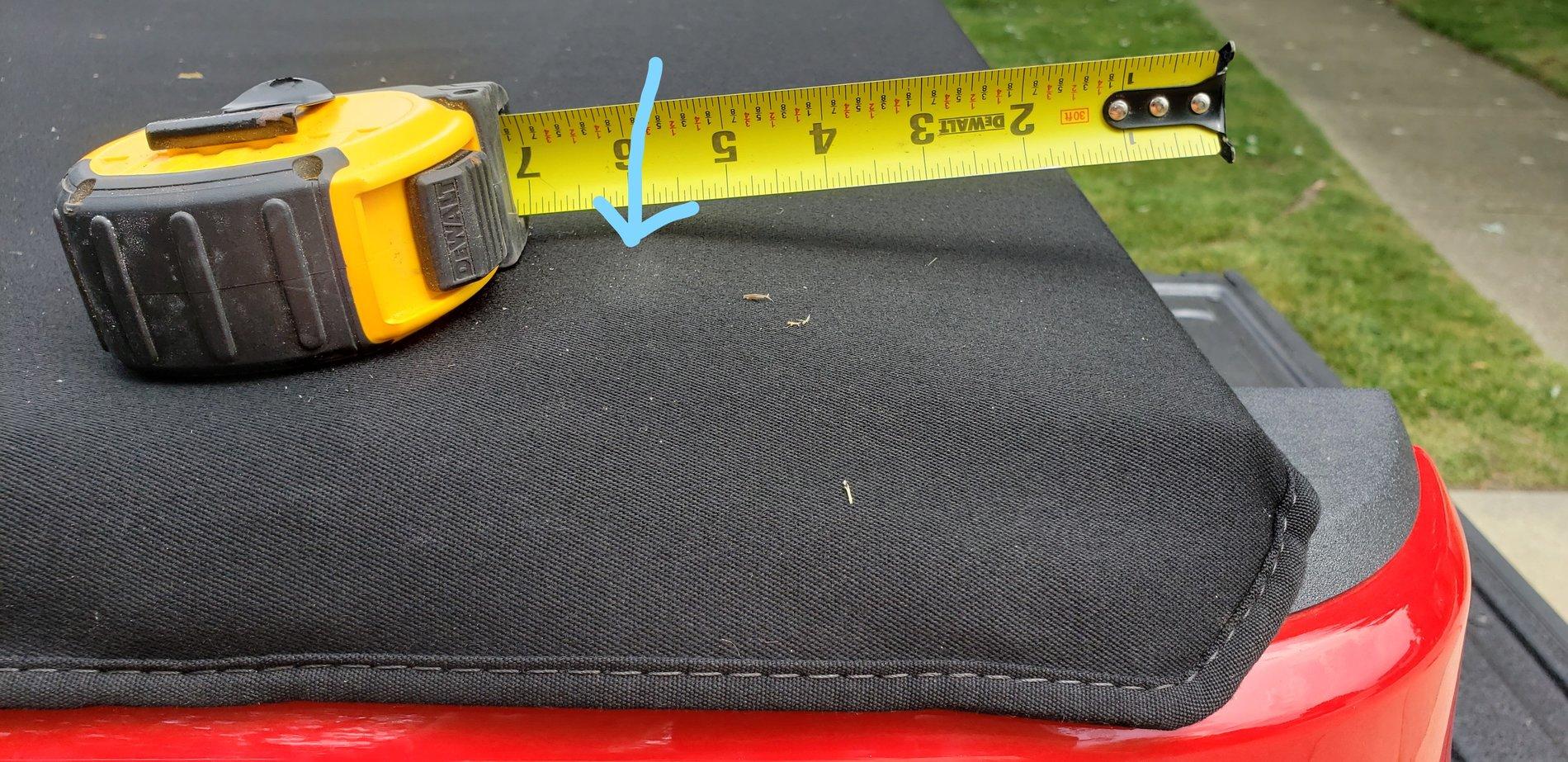Jeep Gladiator Modification to Allow the Soft Roll–Up Tonneau Cover to Actually Lock tonneau-6
