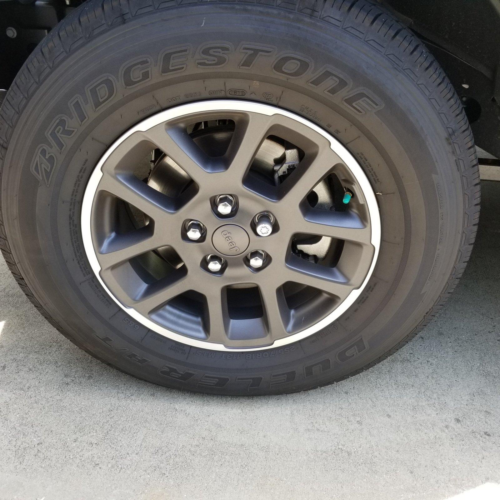 Jeep Gladiator Overland wheels for sale Great price!!! 20190728_131928