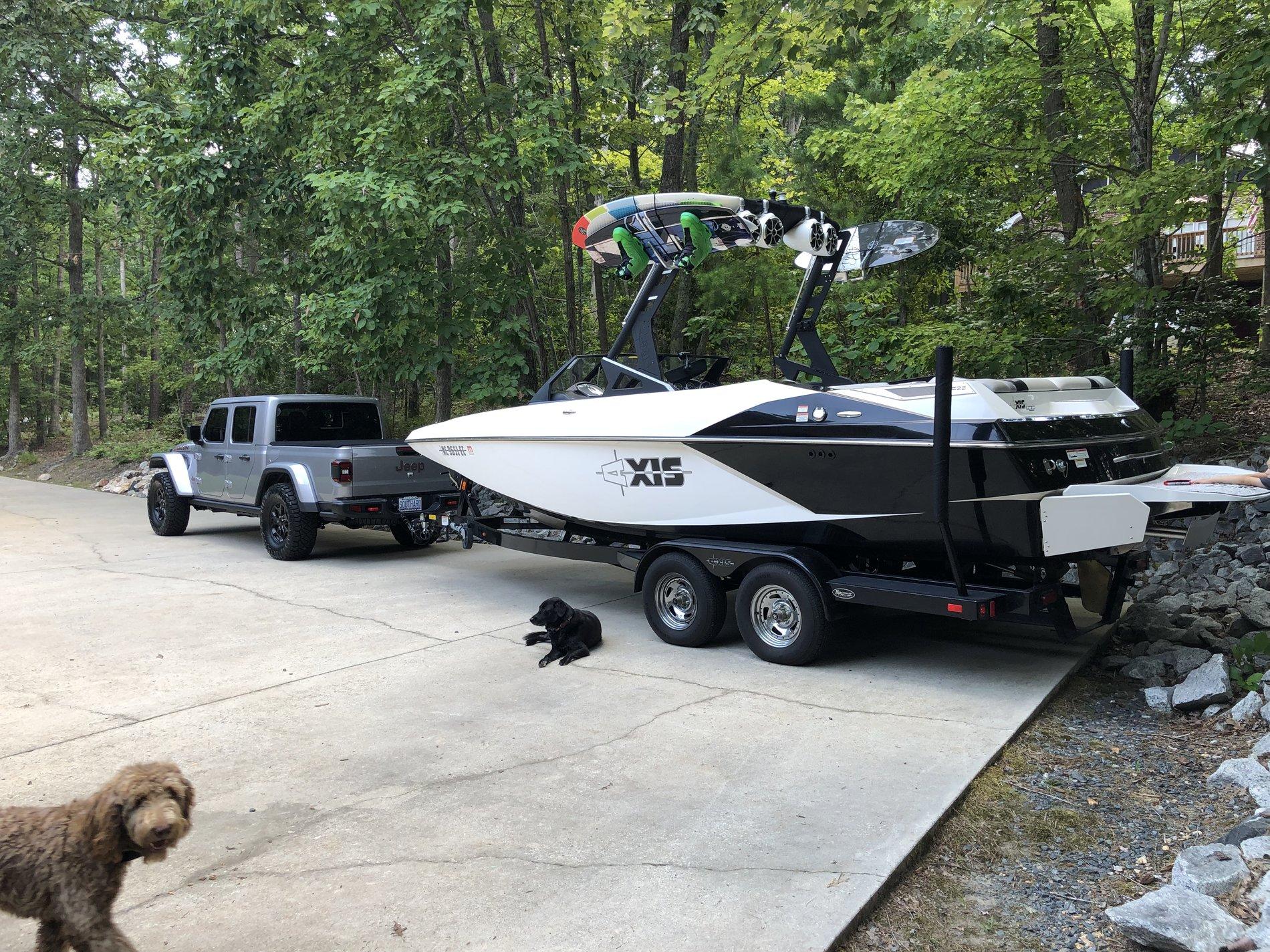 Jeep Gladiator Finally towed with my gladiator. DE34018D-4A70-4950-90E8-C0644BC44DEB