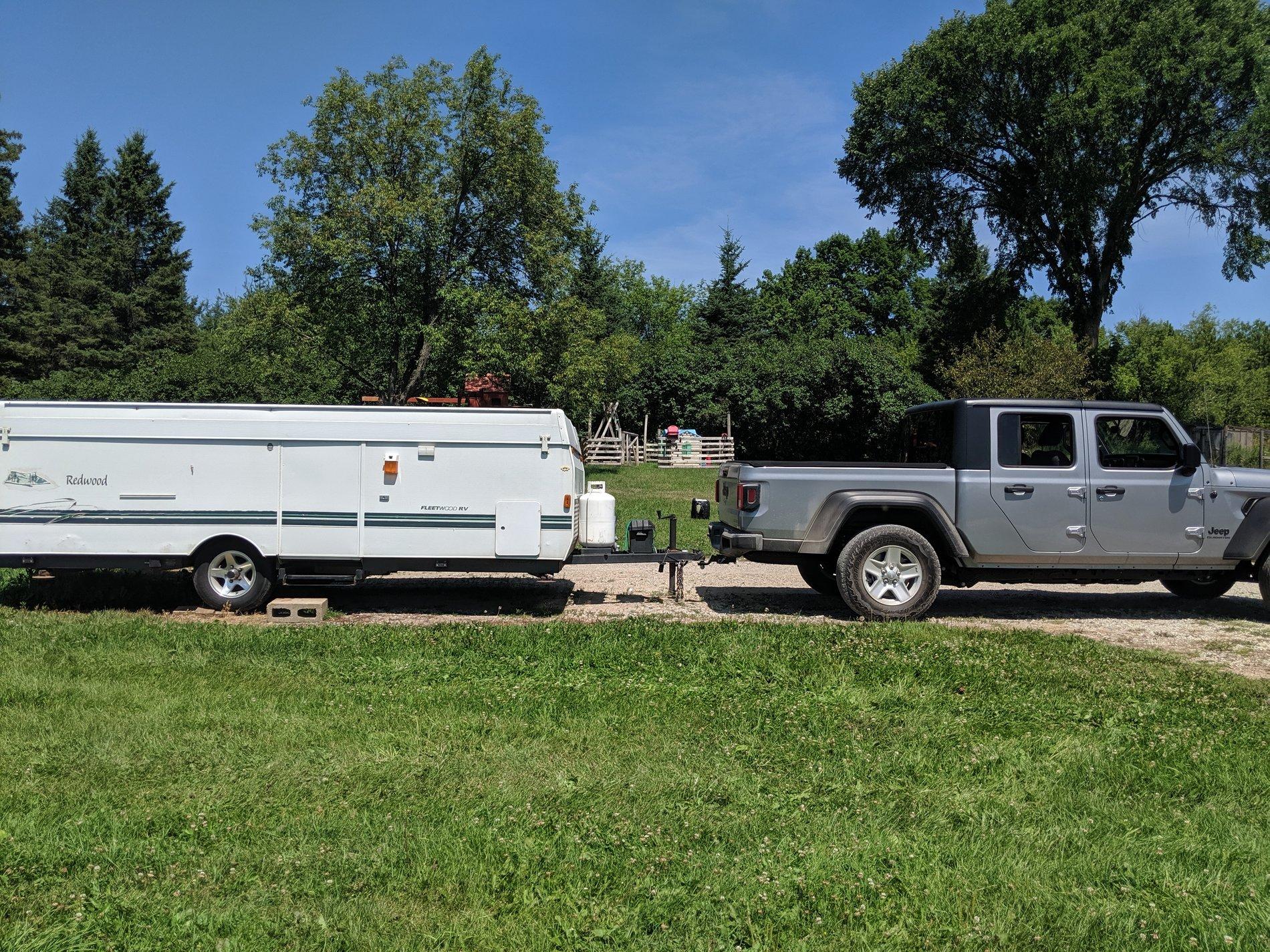 Jeep Gladiator Pulling a Camper IMG_20190801_122913