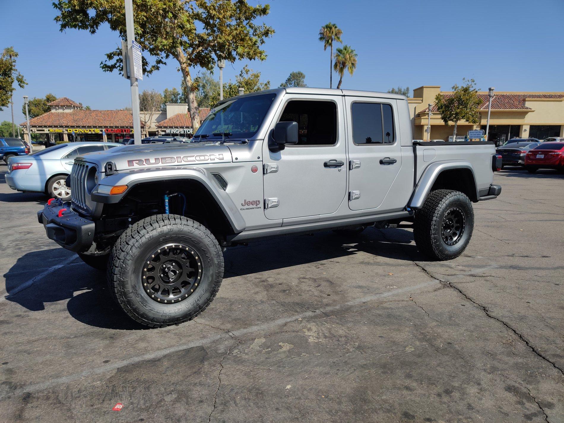 Jeep Gladiator My Billet Silver JT Build IMG_20190801_091932