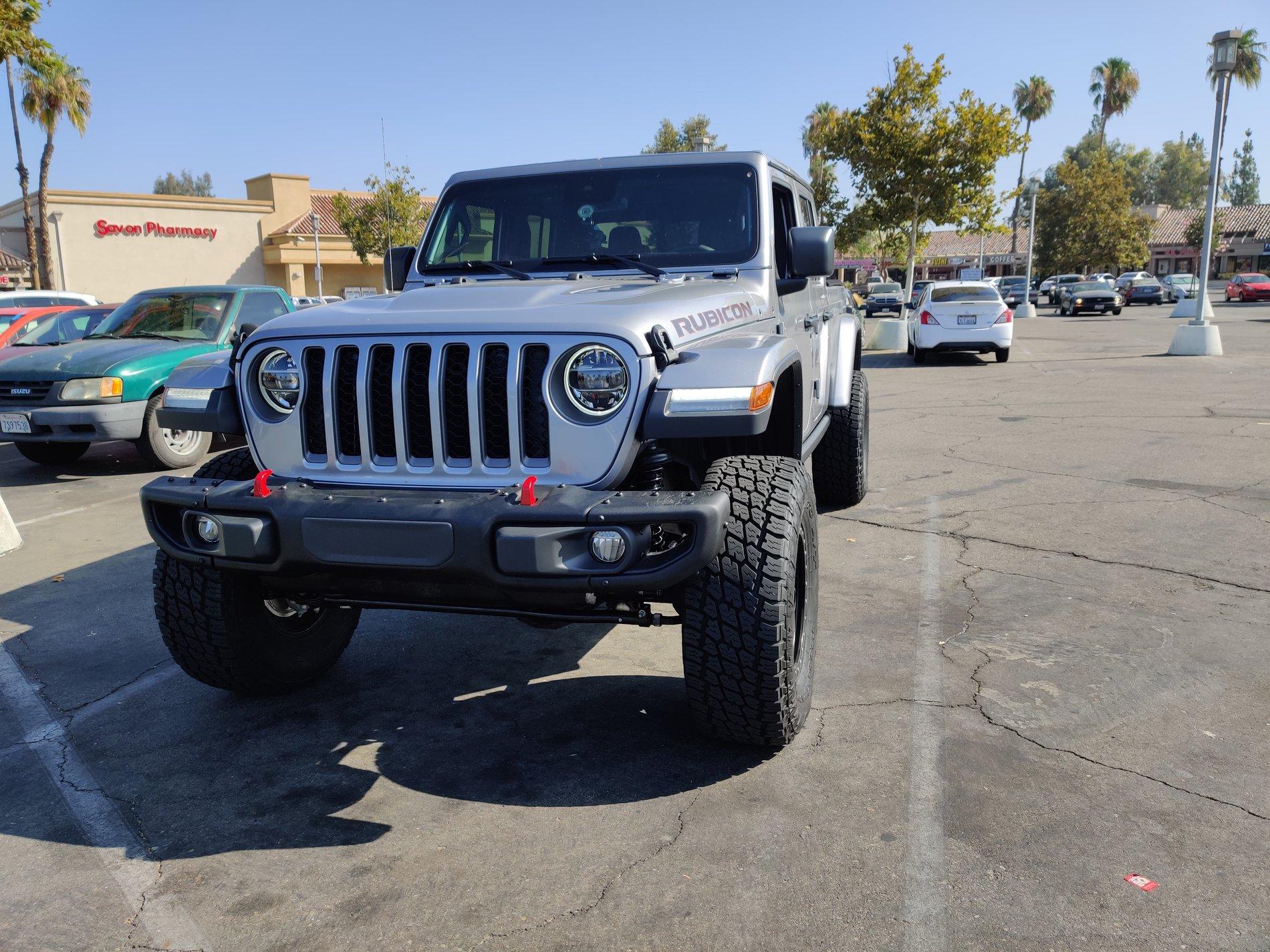 Jeep Gladiator My Billet Silver JT Build IMG_20190801_092011