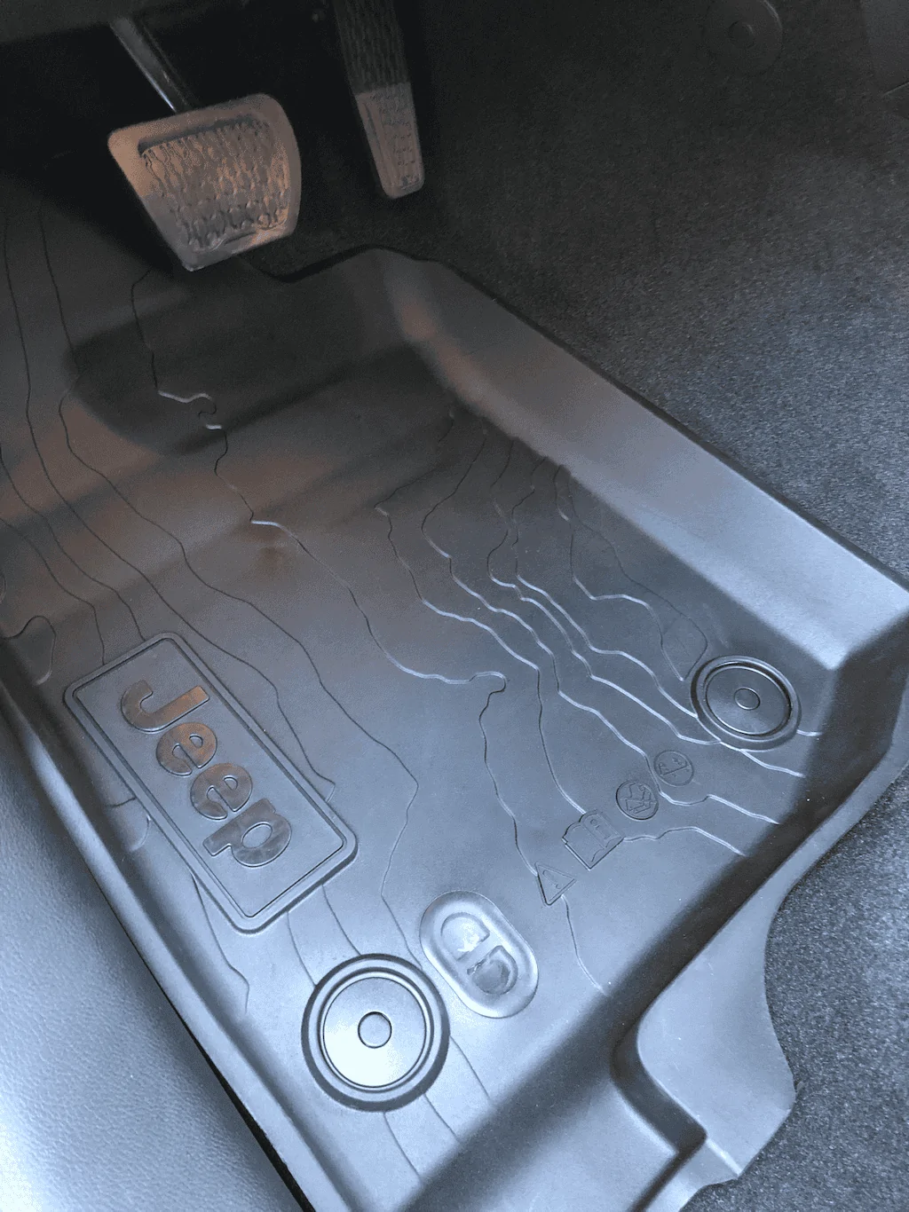 Jeep Gladiator WeatherTech Floor mats Installed / What they look like... IMG_5146