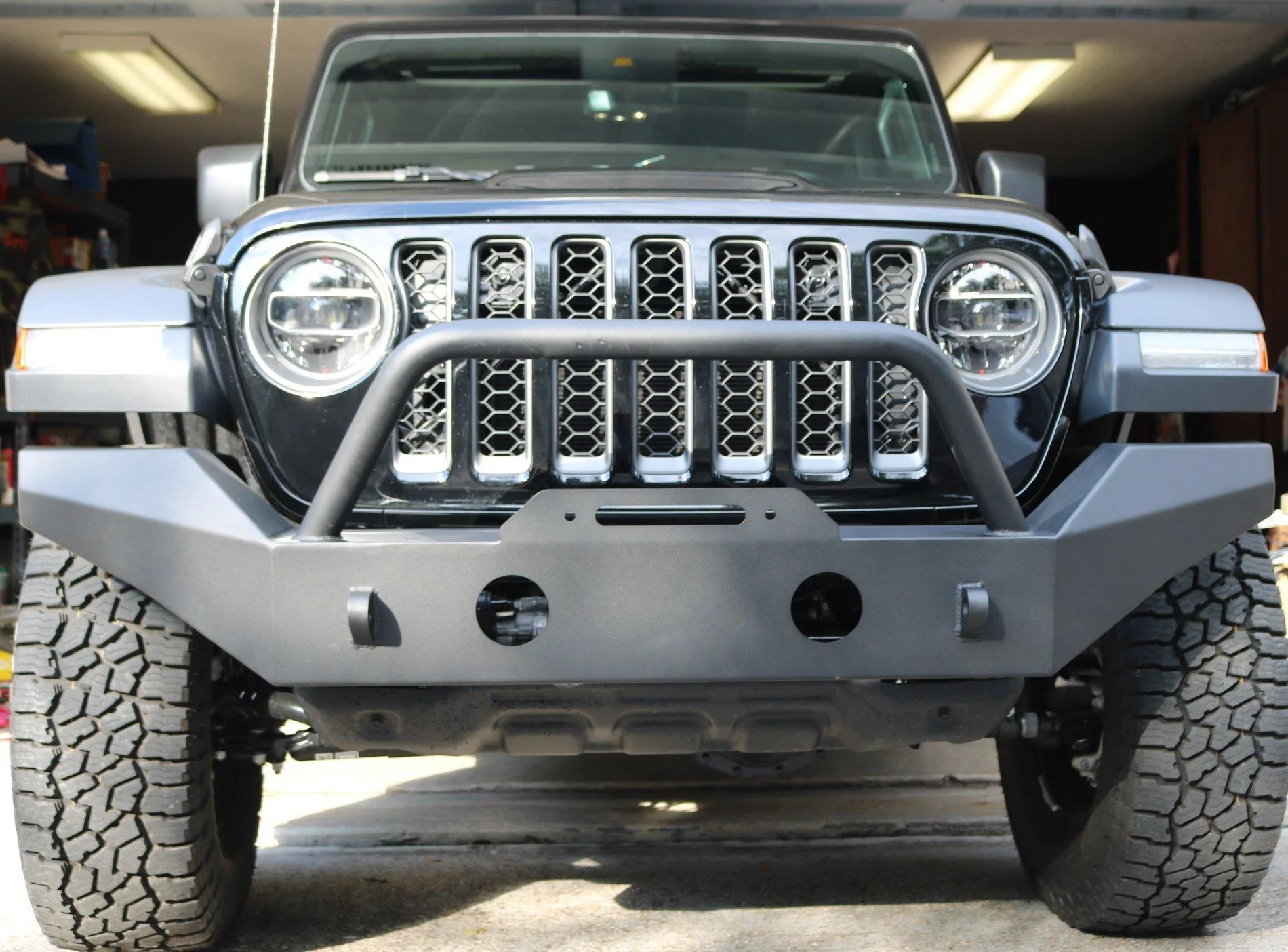 Jeep Gladiator Front Bumper Replacement after