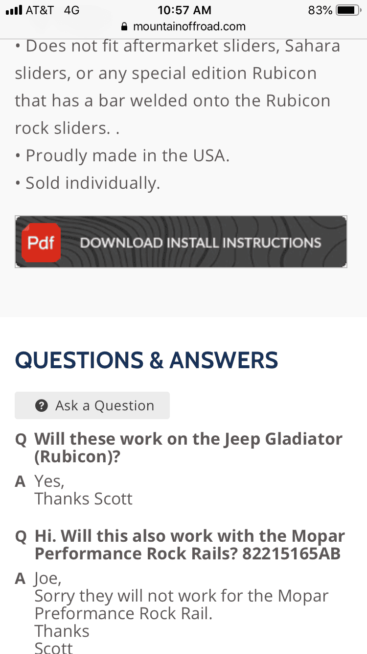 Jeep Gladiator Misfitted With JL Side Steps D0CC071E-2516-41C8-847C-3E711DEBA6EF
