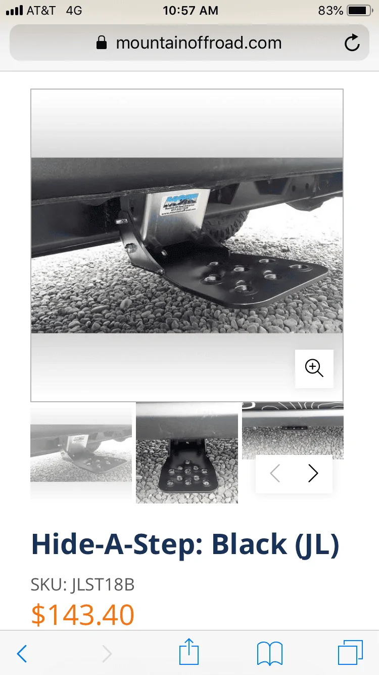 Jeep Gladiator Misfitted With JL Side Steps B438D389-16E9-400F-B98F-67E58617F209