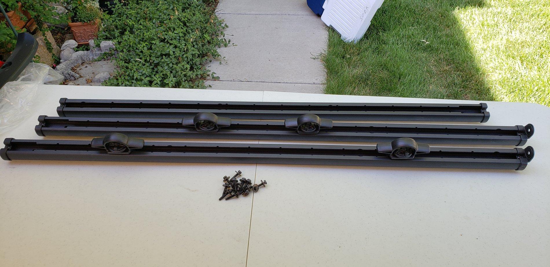 Jeep Gladiator Trail Rail cargo management system $200 20190803_163703