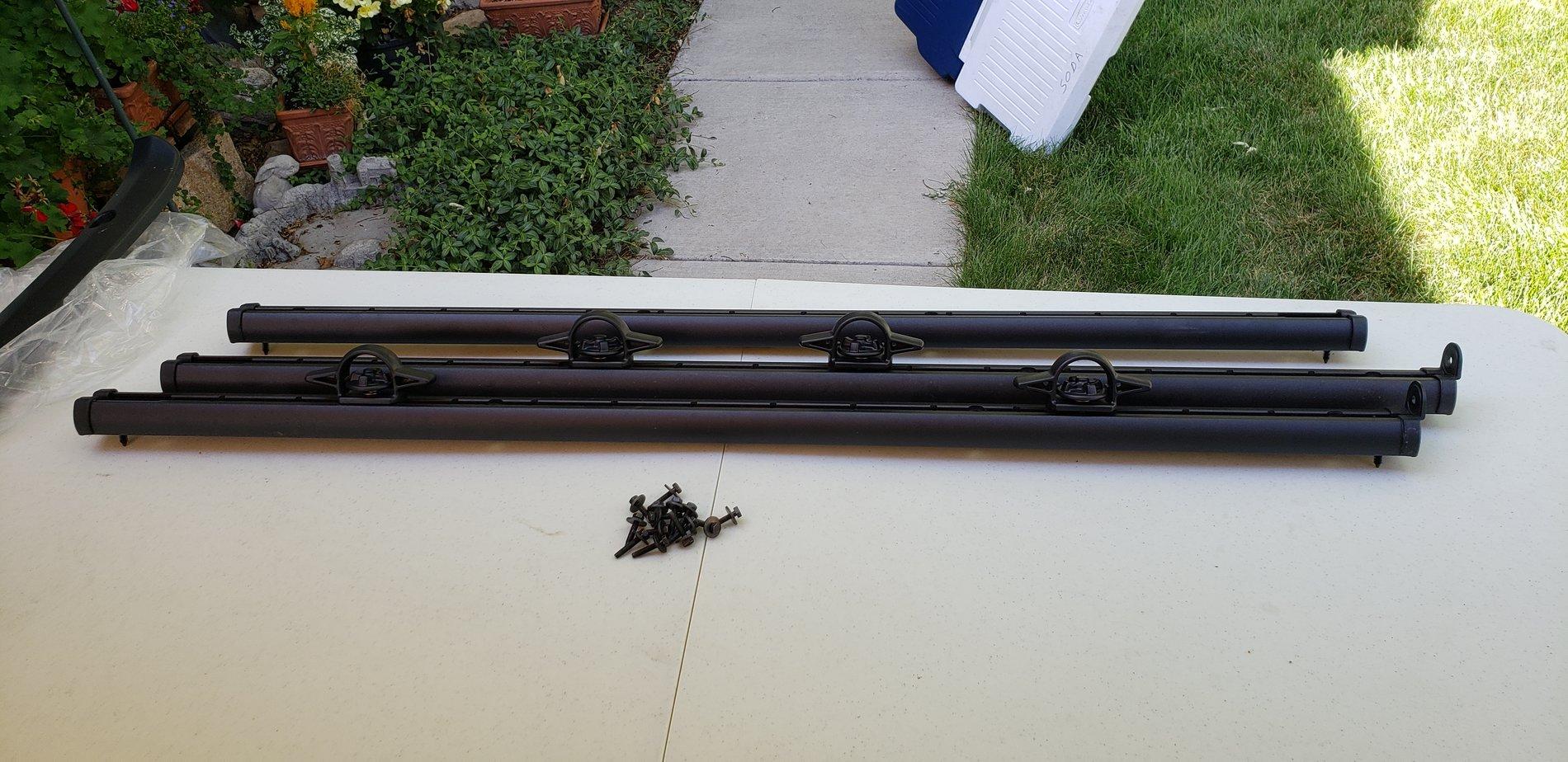 Jeep Gladiator Trail Rail cargo management system $200 20190803_163649