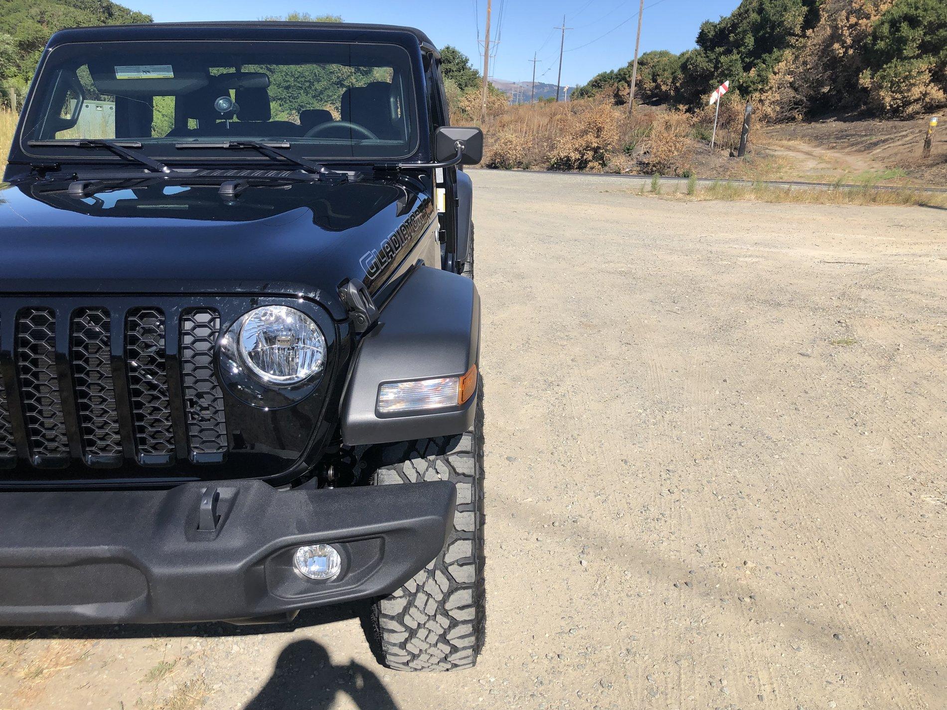 Jeep Gladiator Anyone else running 285/75 r18 on stock wheels? 6DEE325B-6A5C-43EB-8FF4-0C0873429DF9