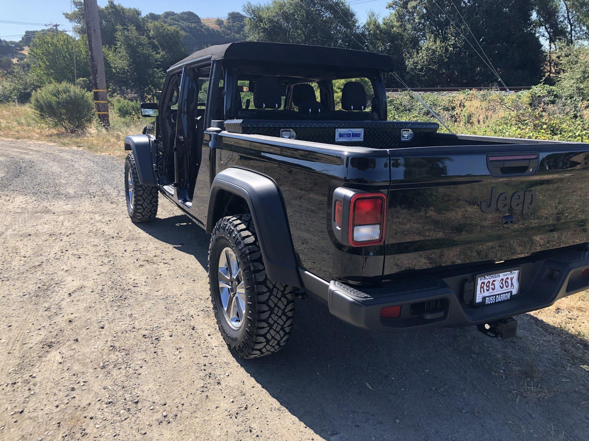 Jeep Gladiator Anyone else running 285/75 r18 on stock wheels? 10E829D2-E588-4B1F-9090-8DF32CD254FB