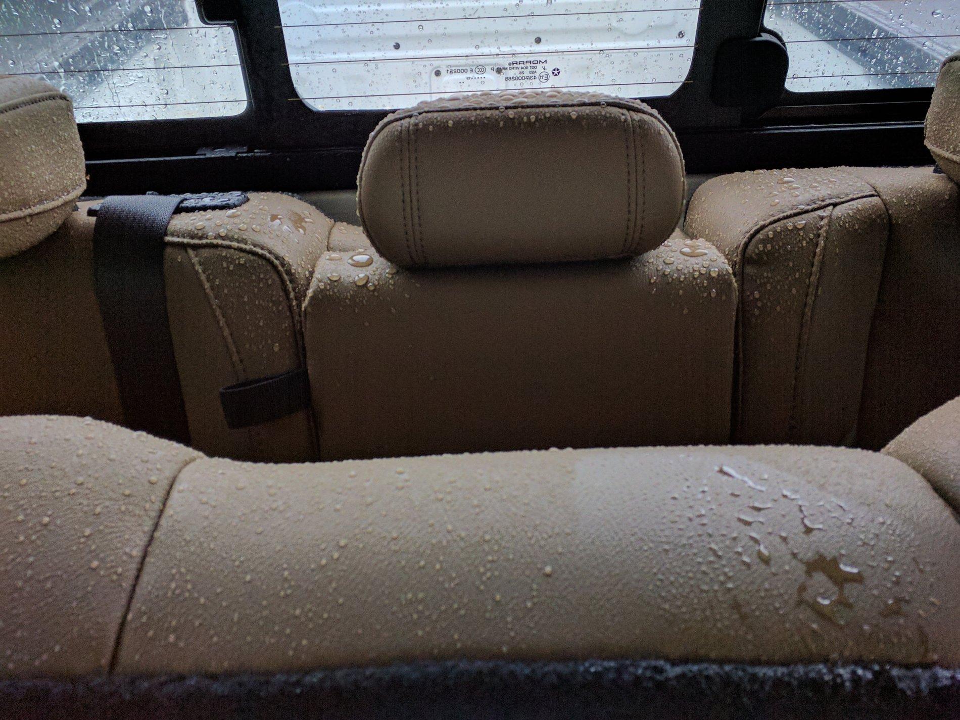 Jeep Gladiator Rain caught me with my freedom panels down... IMG_20190803_132205