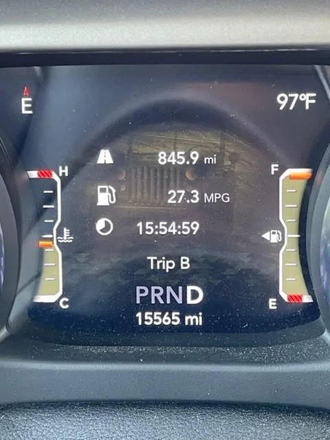 Jeep Gladiator MPG since recall Macon Trip Mileag