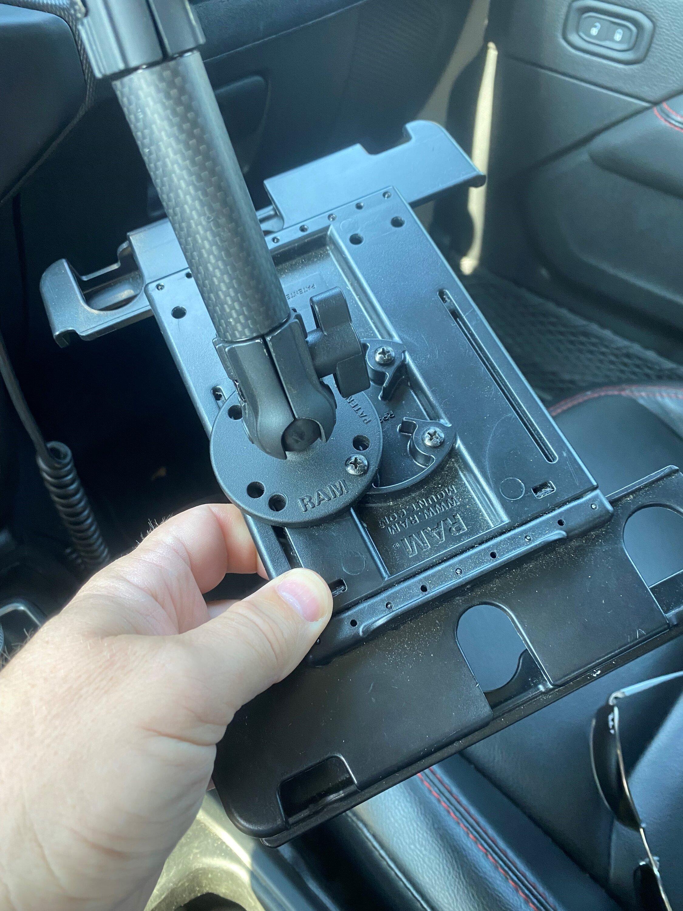 Jeep Gladiator Tablet mounts?  iPad air is too big for this interior :( d