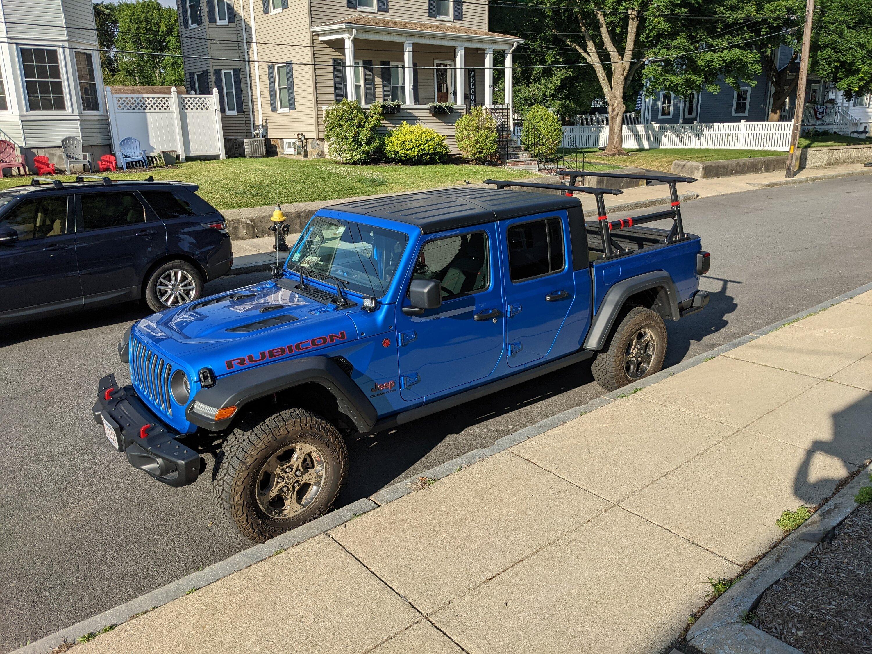 Jeep Gladiator Ordered a cheap knockoff of a Yakima rack, and the directions are ? PXL_20220617_112810579