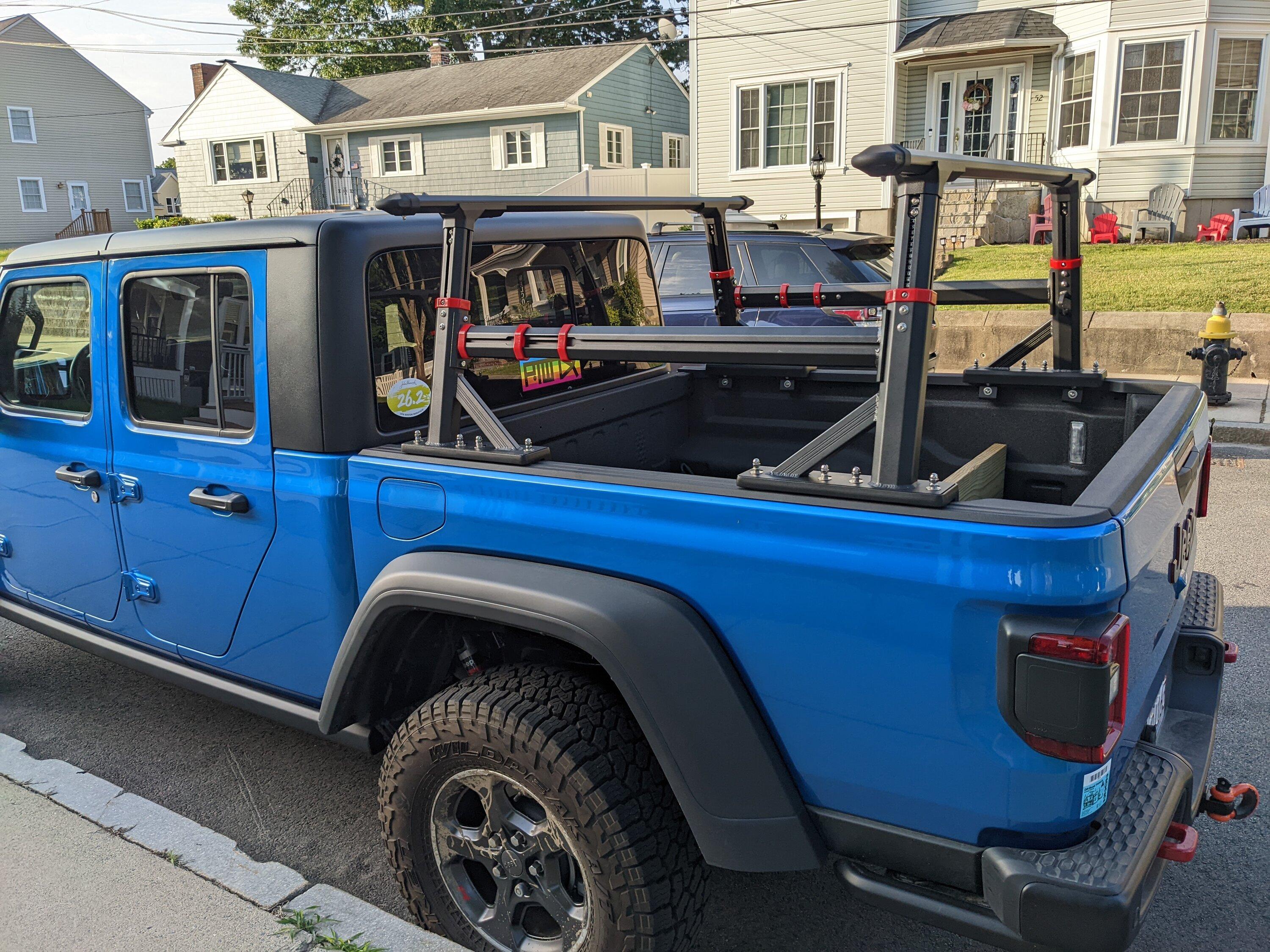 Jeep Gladiator Ordered a cheap knockoff of a Yakima rack, and the directions are ? PXL_20220617_104538224