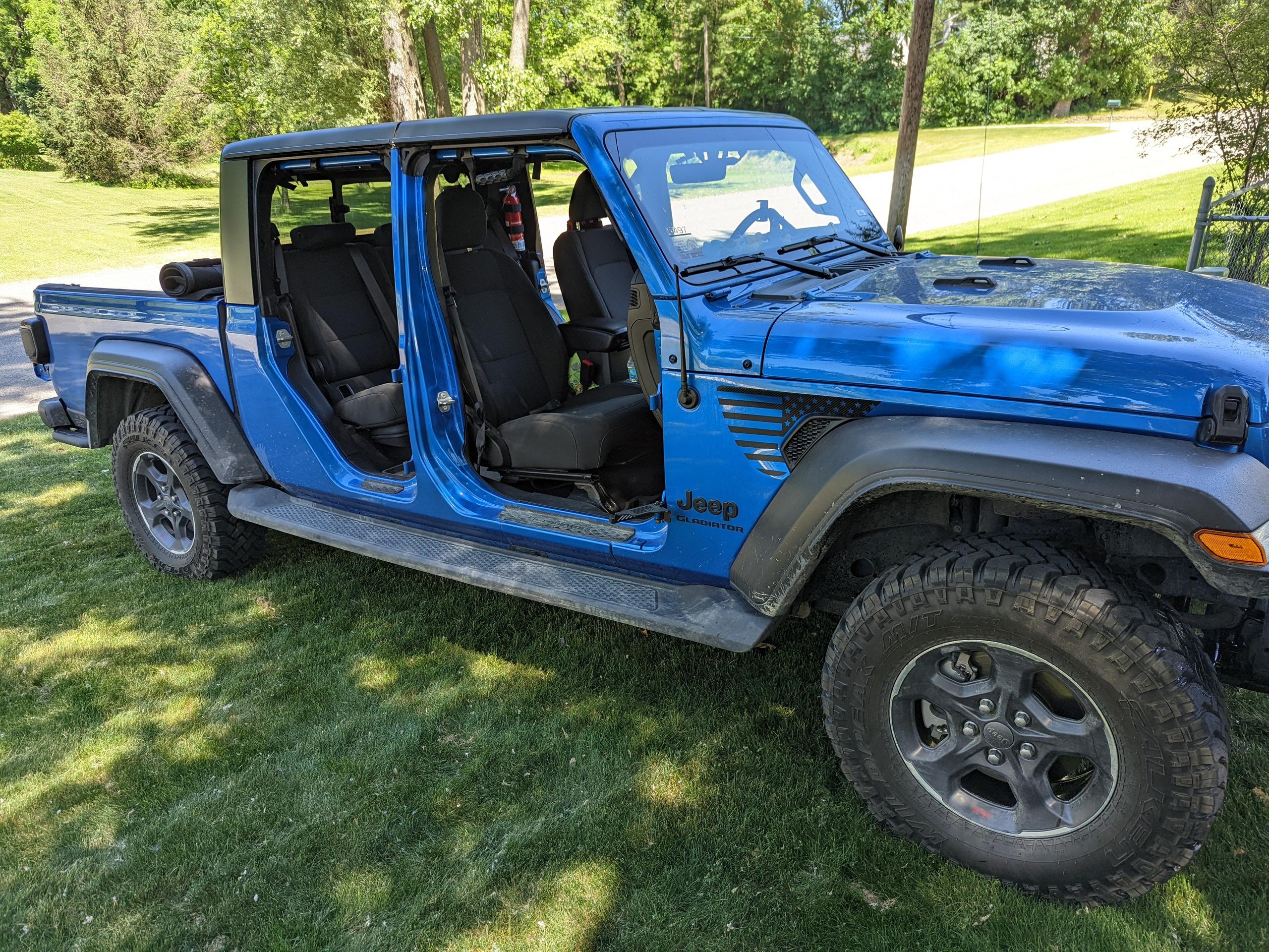 Jeep Gladiator STOLEN from my driveway this morning!  New Jeeps are crazy easy to steal apparently... PXL_20220618_155452326