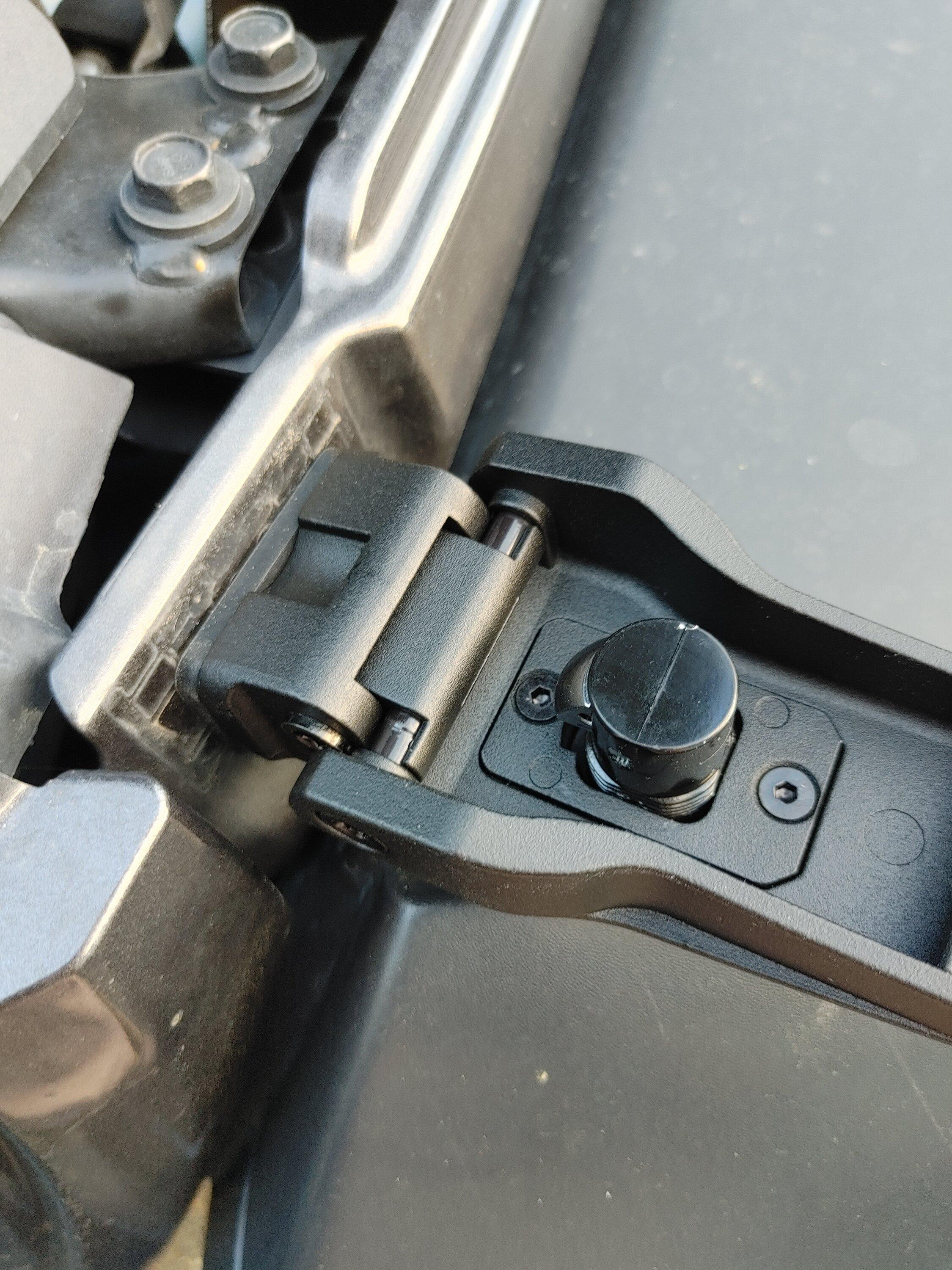 Jeep Gladiator Installation and Review: Rugged Ridge Locking Hood Catch 0618221936_HDR