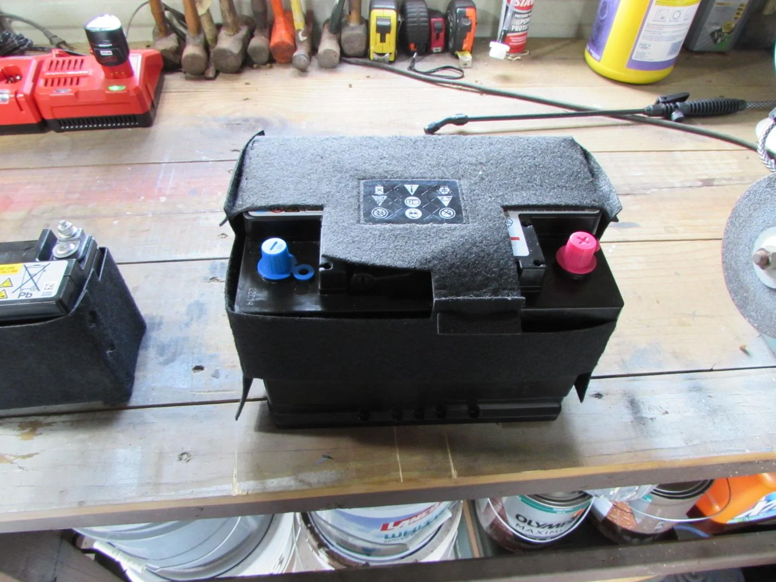 Jeep Gladiator 2 OEM batteries still in new condition out of 2022 Willys gladiator with 1100 miles IMG_2821