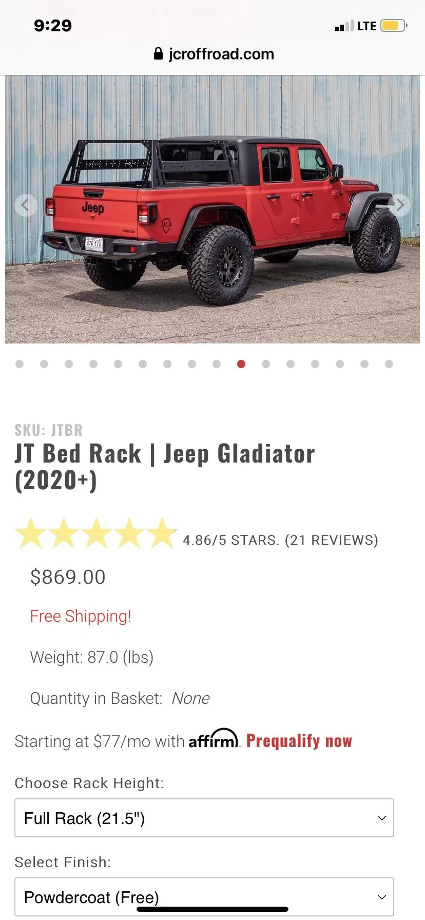 Jeep Gladiator FSR Rooftop tent for sale - Mi 08D12865-91EC-447C-BFFD-04A6DF7DDE7E
