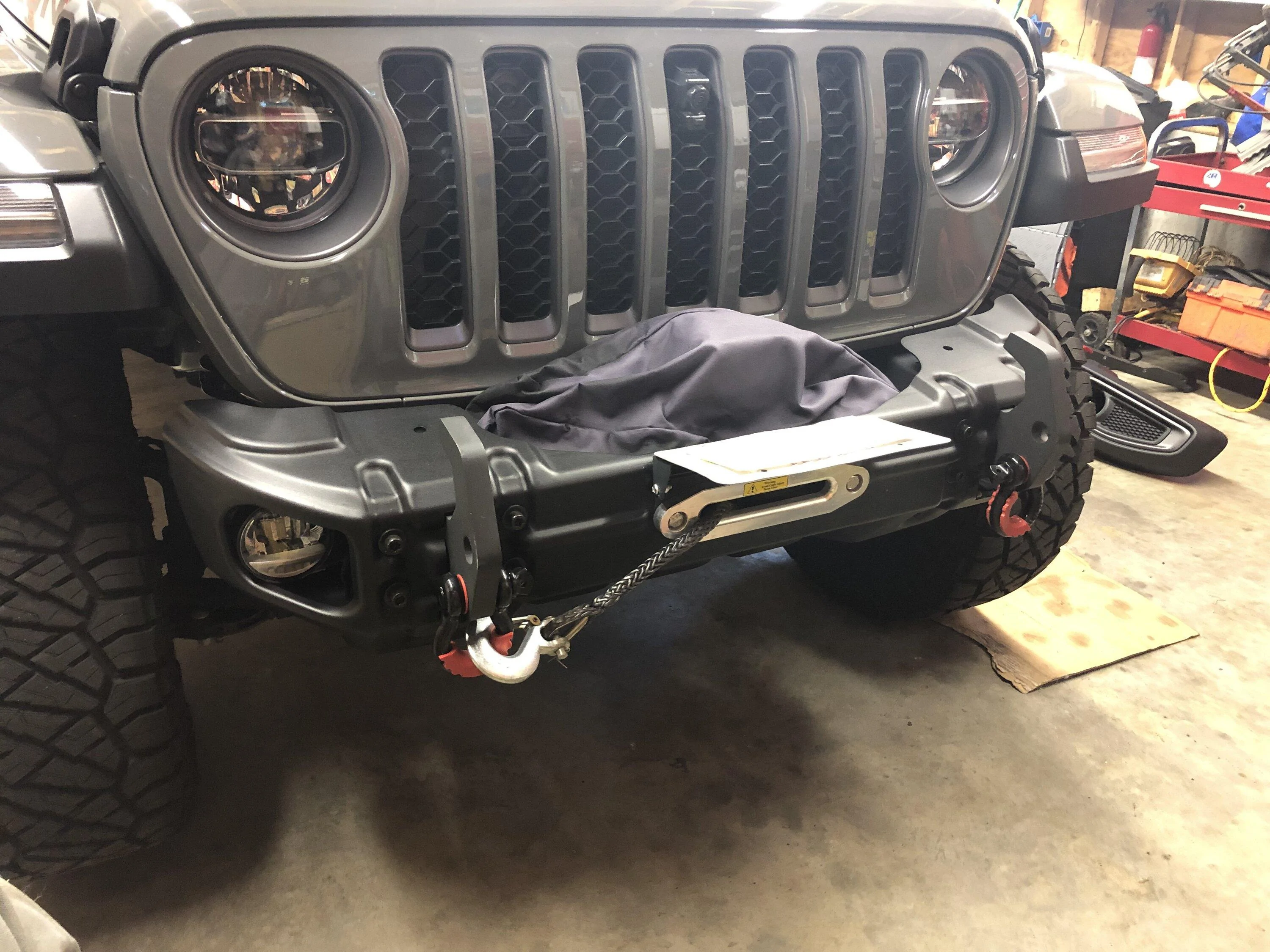 Jeep Gladiator RR Arcus Front Bumper and Trekker 10k Winch IMG_3973