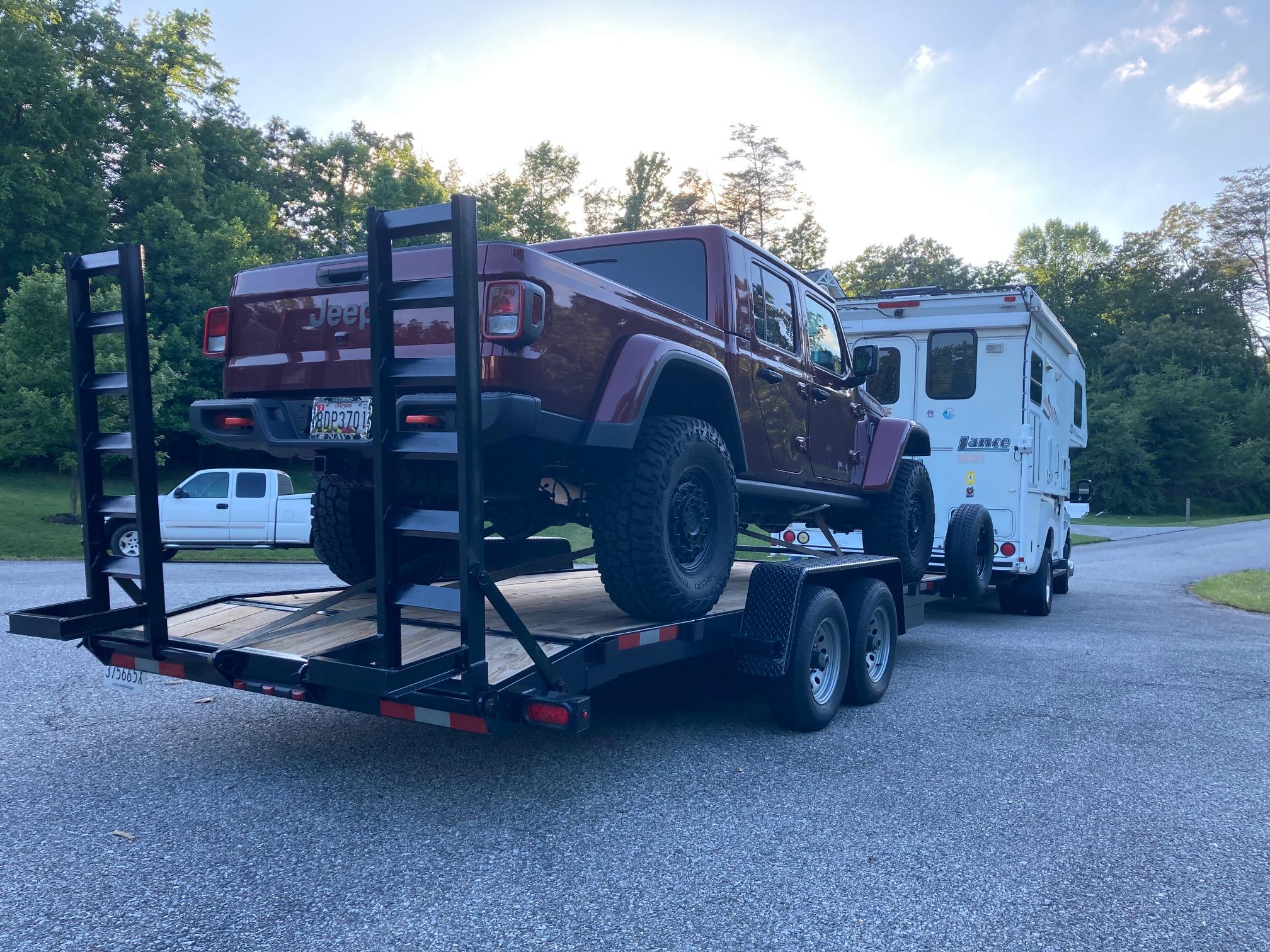 Jeep Gladiator First Tow with the Mojave - Report IMG_3657